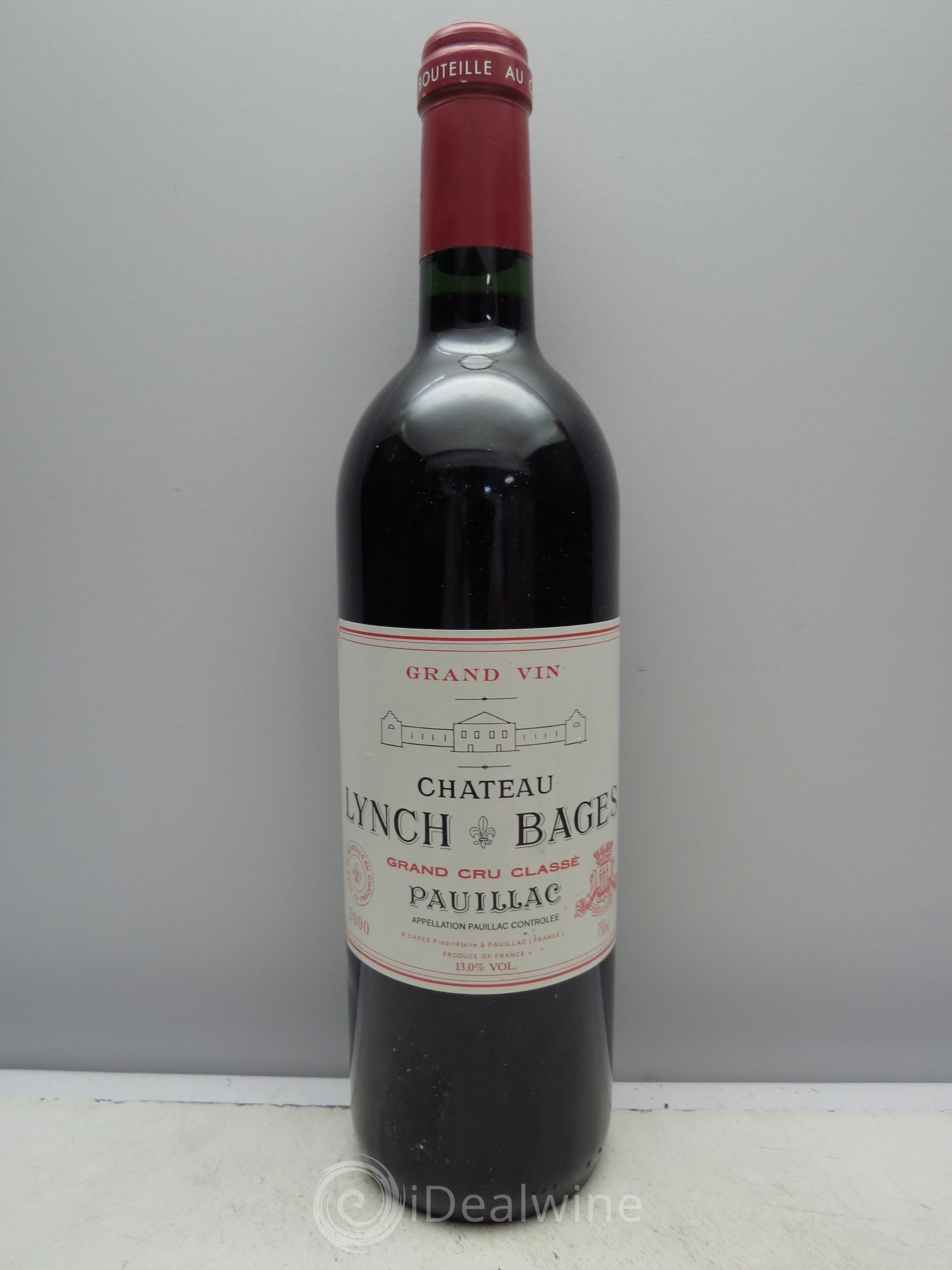 Château Lynch Bages 5ème Grand Cru Classé 2000 - Lot de 1 bouteille - 0