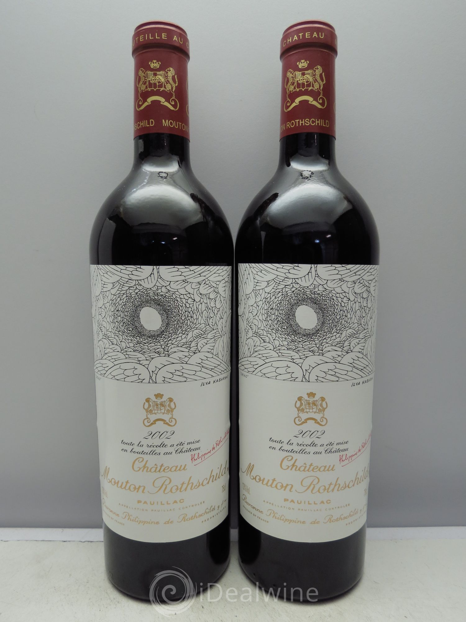 Château Mouton Rothschild 1er Grand Cru Classé 2002 - Lot de 6 bouteilles - 3