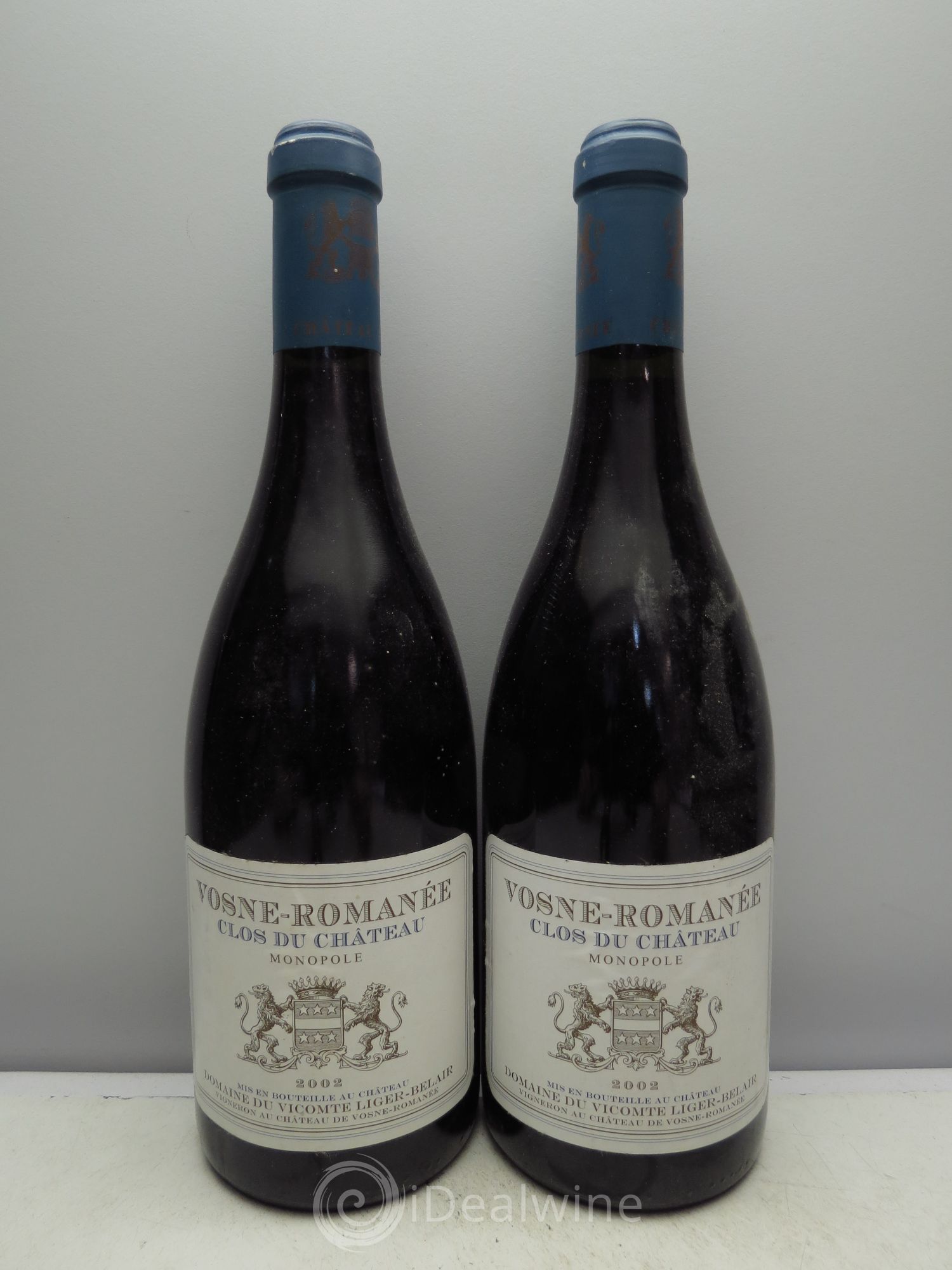 Vosne-Romanée Clos du Château Liger-Belair 2002 - Posten von 2 Flaschen - 0