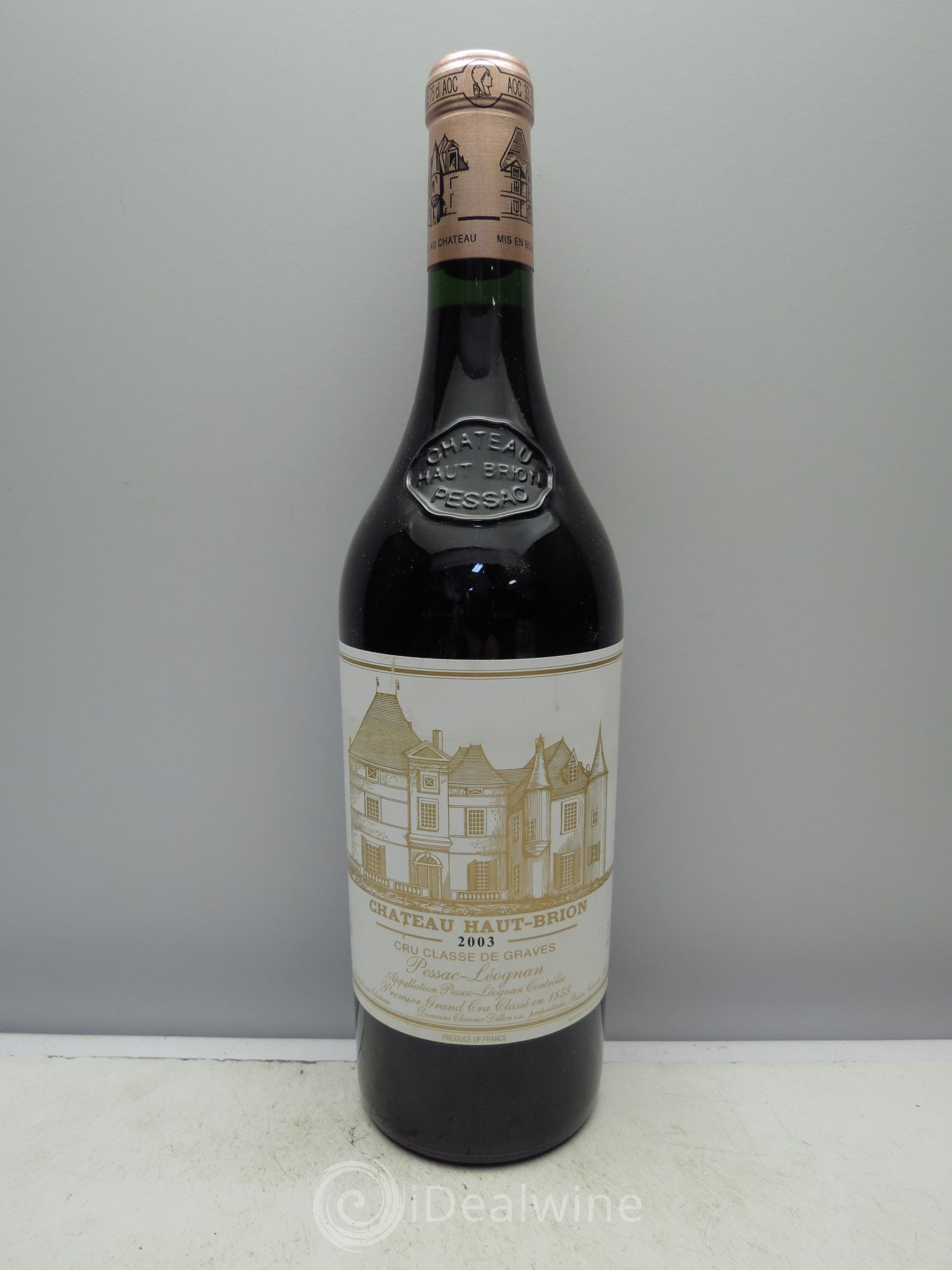 Château Haut Brion 1er Grand Cru Classé 2003 - Lot de 1 bouteille - 0