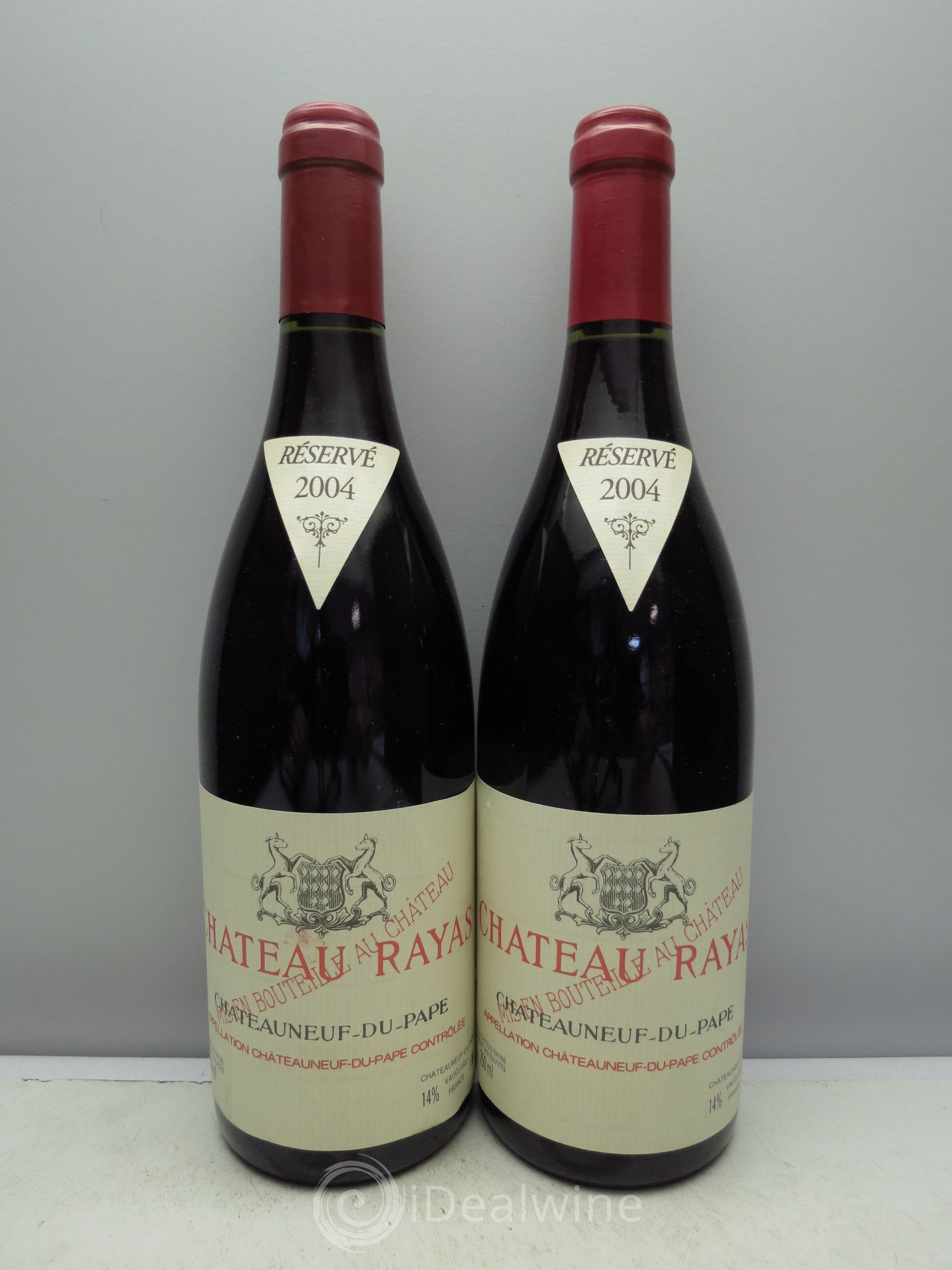 Châteauneuf-du-Pape Château Rayas Emmanuel Reynaud 2004 - Lot de 2 bouteilles - 0