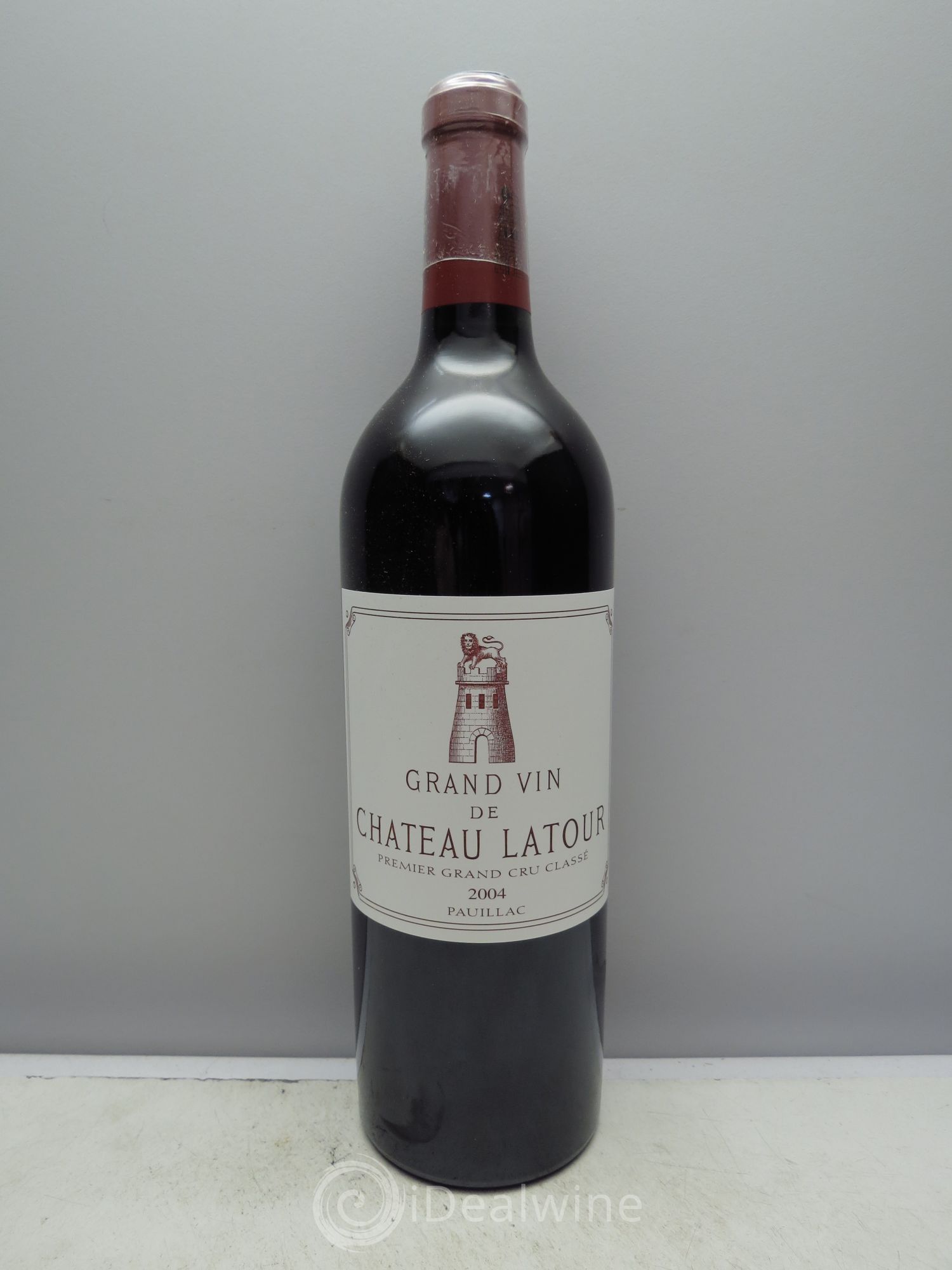 Château Latour 1er Grand Cru Classé 2004 - Lot de 1 bouteille - 0