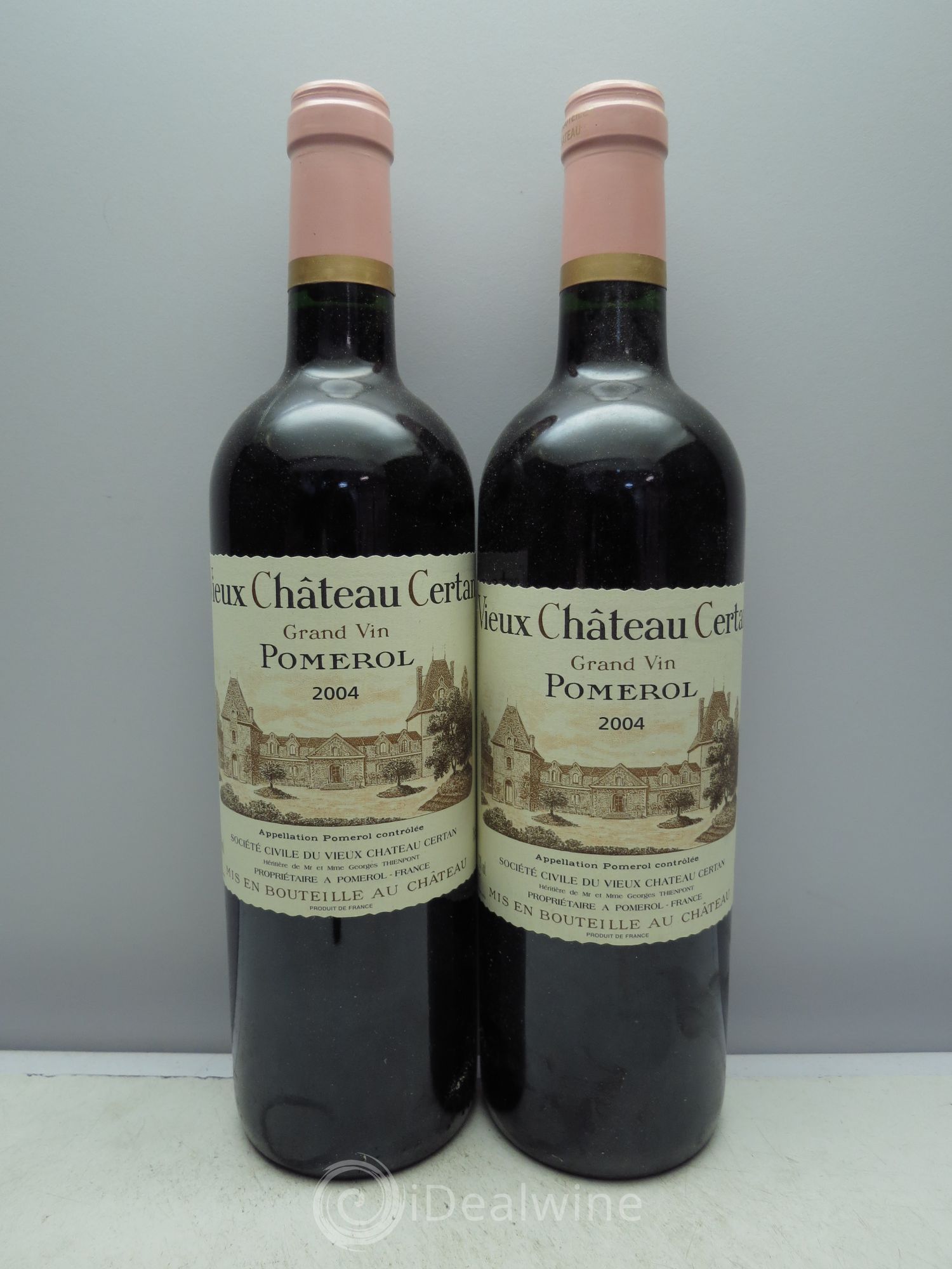 Vieux Château Certan 2004 - Lot de 2 bouteilles - 0
