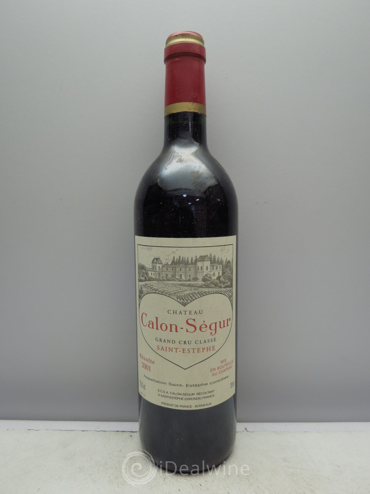 Château Calon Ségur 3ème Grand Cru Classé 2001 - Lot de 6 bouteilles - 0