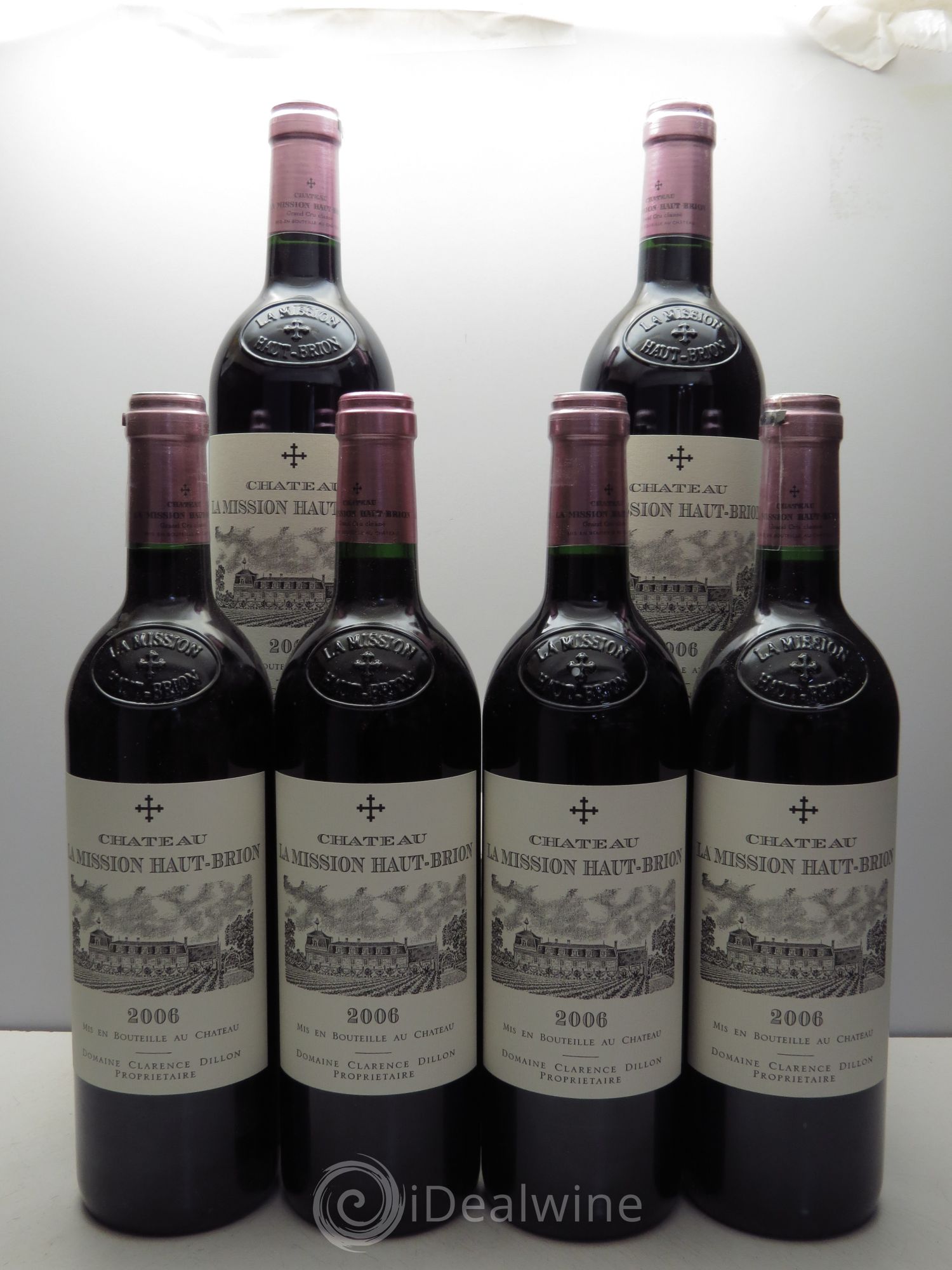 Château la Mission Haut-Brion Cru Classé de Graves null 2006 - Lot of 6 bottles - 0