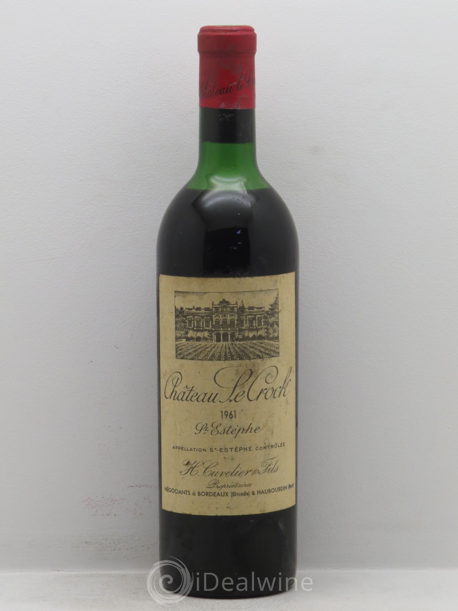 Château le Crock Cru Bourgeois 1961 - Lot de 1 bouteille - 0