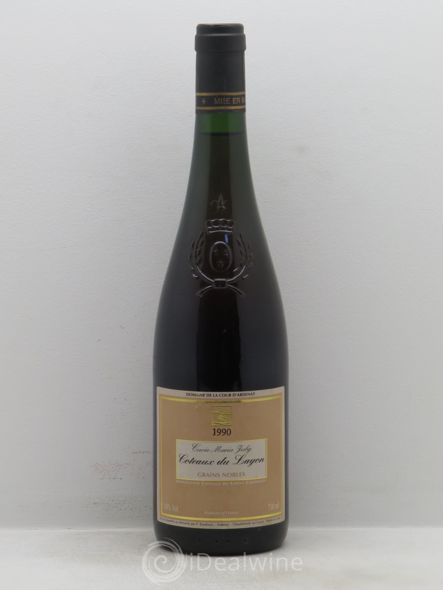 Coteaux du Layon Grains Nobles P.Baudoin 1990 - Lotto di 1 bottiglia - 0