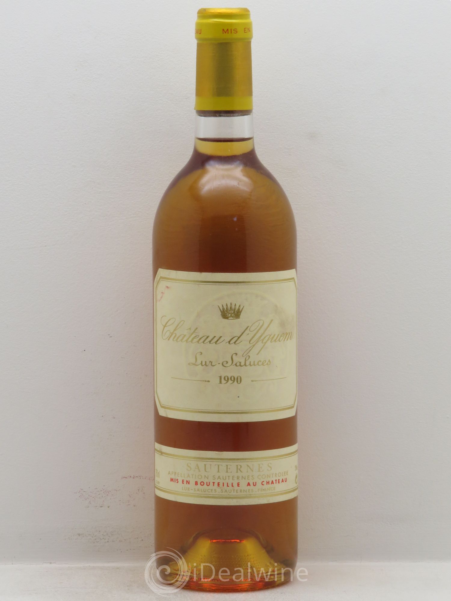 Château d' Yquem 1er Cru Classé Supérieur 1990 - Lotto di 1 bottiglia - 0