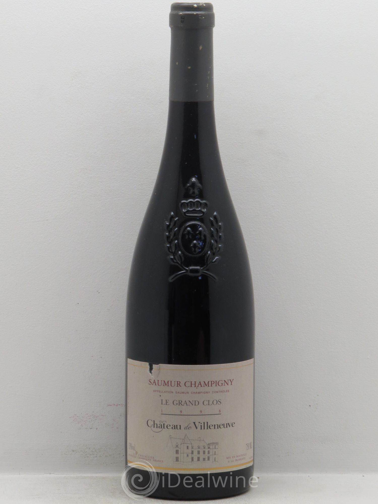 Saumur-Champigny Le Grand Clos Château de Villeneuve 1996 - Posten von 6 Flaschen - 0