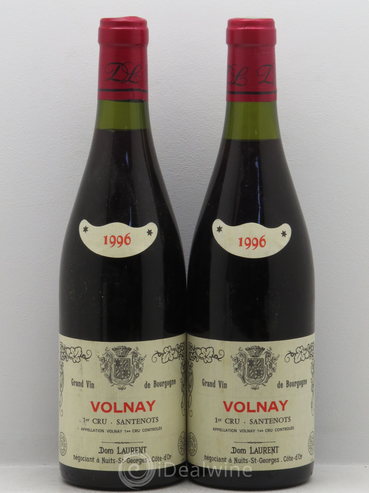 Volnay 1er Cru 1996 - Lot de 2 bouteilles - 0