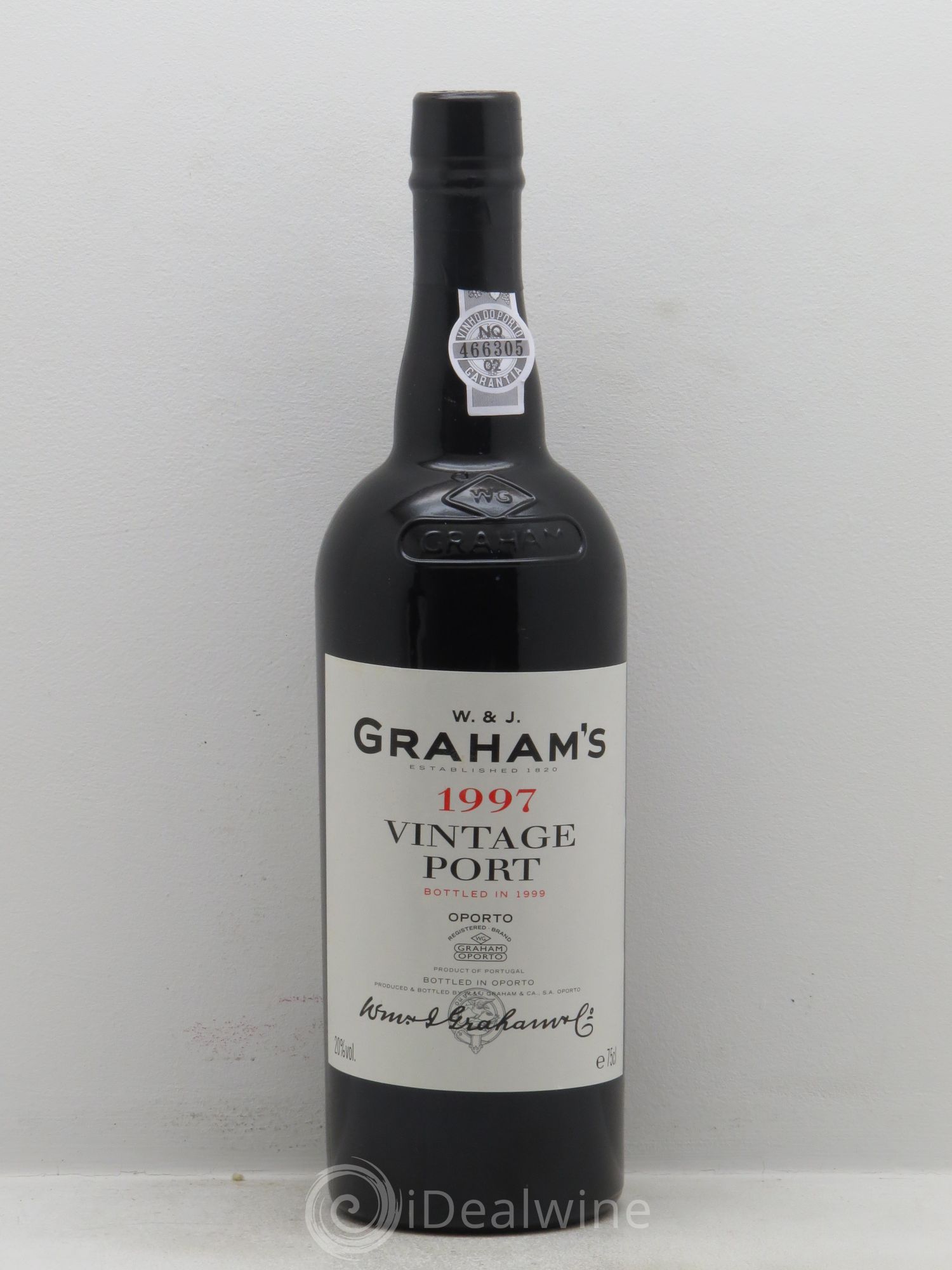 Porto W&J Graham' Vintage 1997 - Lot de 1 bouteille - 0