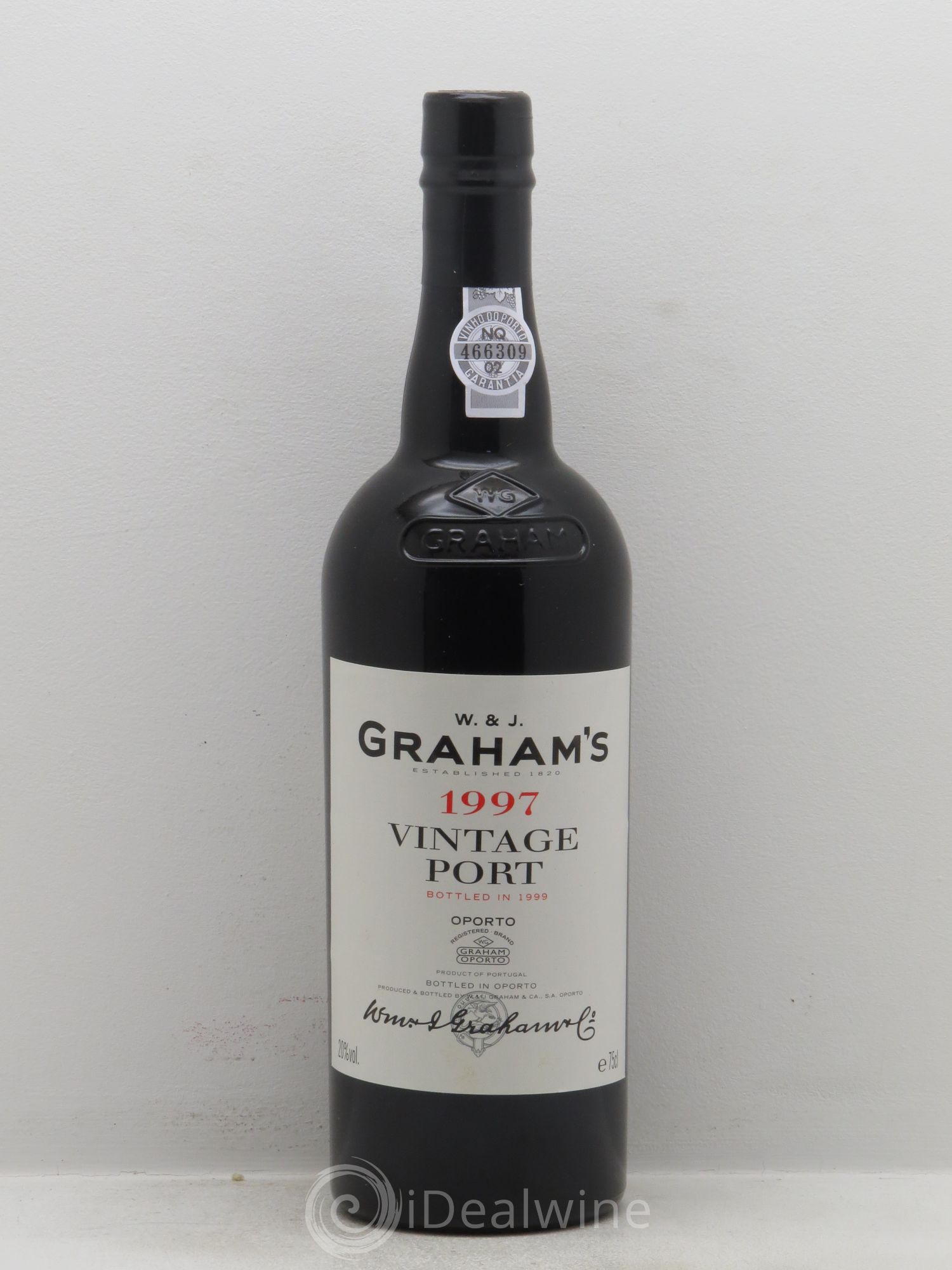 Porto W&J Graham' Vintage 1997 - Lot de 1 bouteille - 0