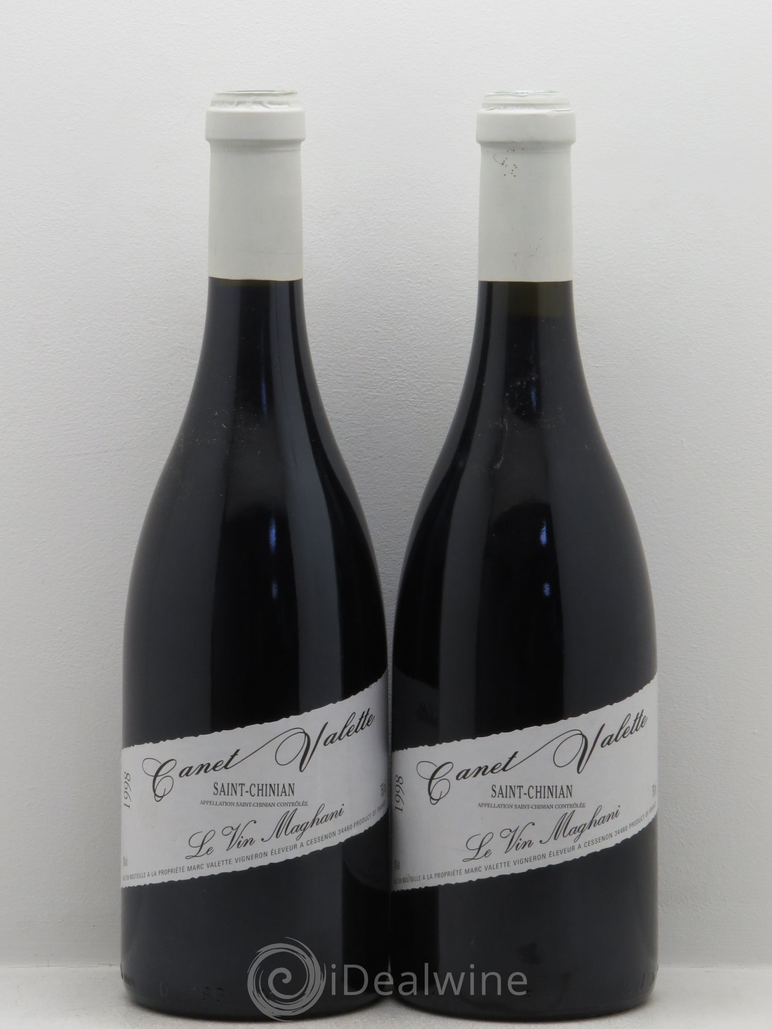 Saint-Chinian Le Vin Maghani Canet Valette 1998 - Posten von 2 Flaschen - 0