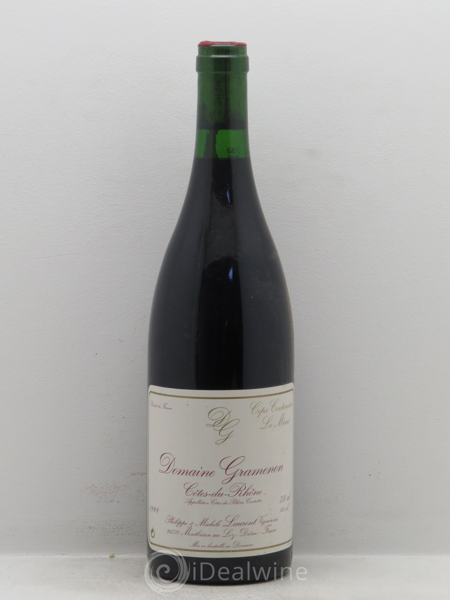 Côtes-du-Rhône La Mémé Ceps Centenaire Gramenon 1998 - Posten von 1 Flasche - 0