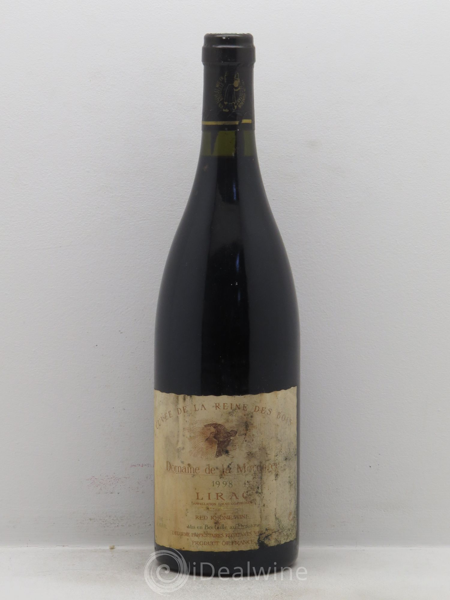 Lirac Cuvée Reine des Bois La Mordorée (Domaine de) 1998 - Lot de 1 bouteille - 0