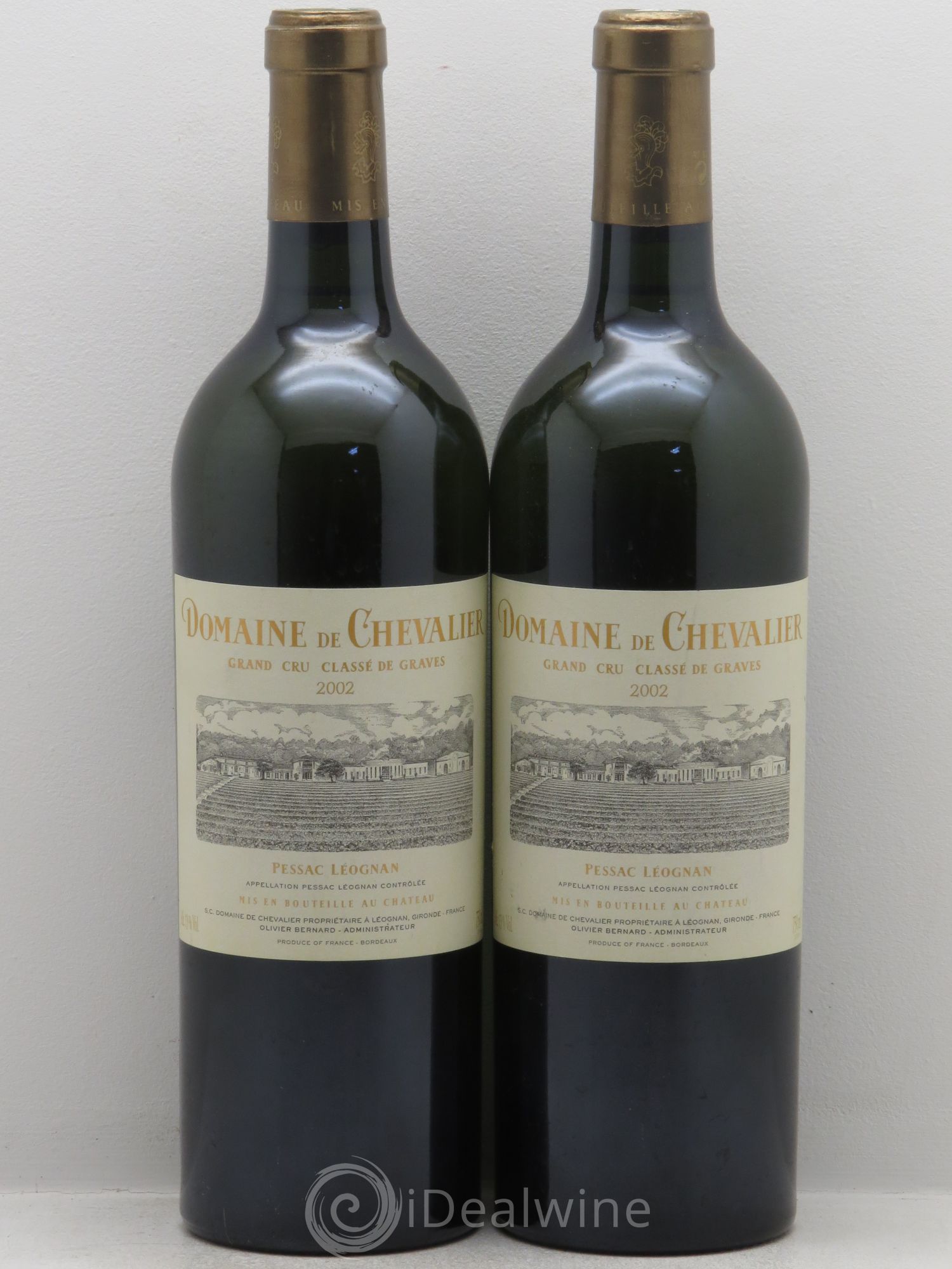 Domaine de Chevalier Cru Classé de Graves 2002 - Lot de 2 bouteilles - 0