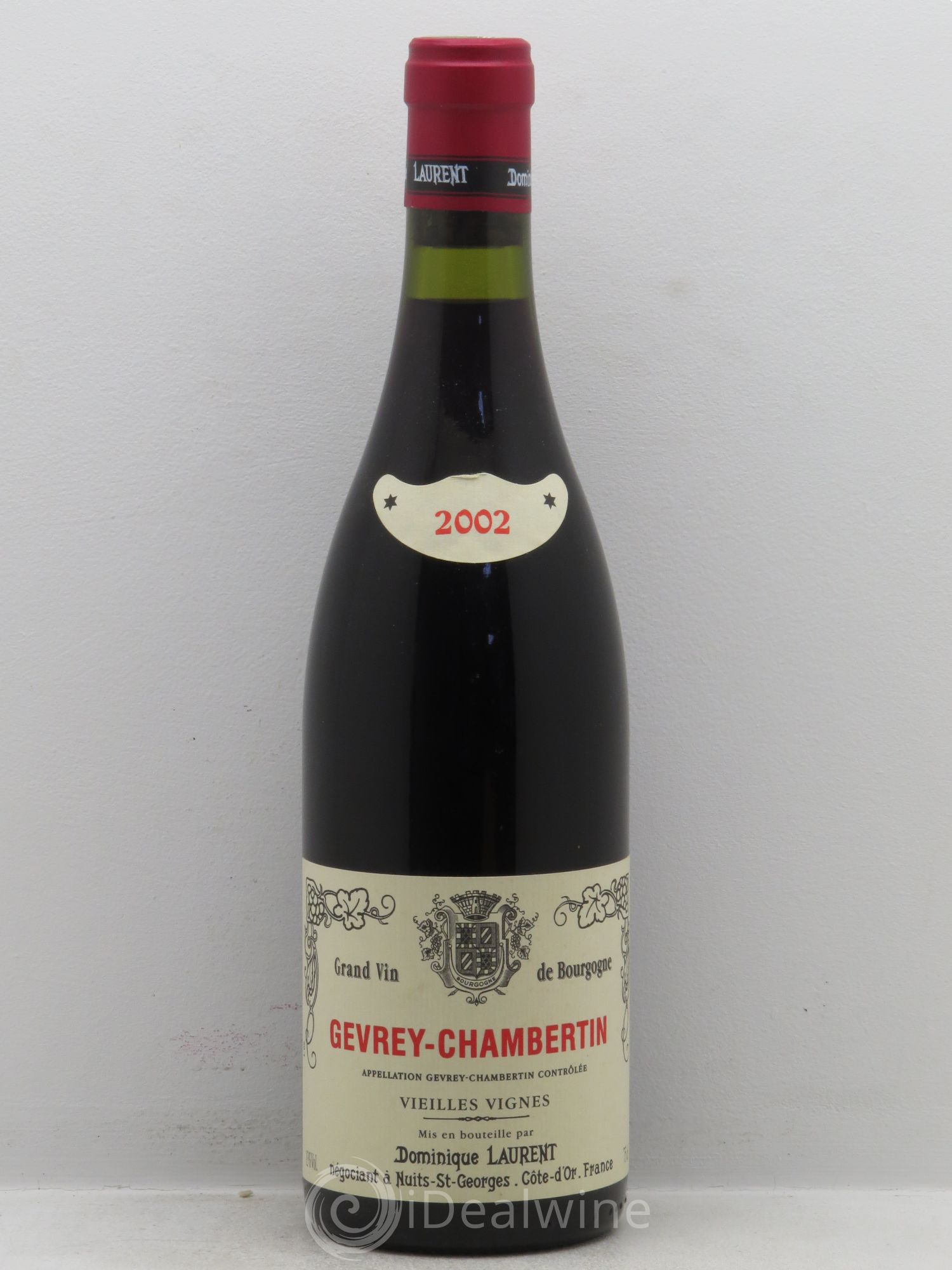 Gevrey-Chambertin Vieilles vignes Dominique Laurent 2002 - Lot de 1 bouteille - 0