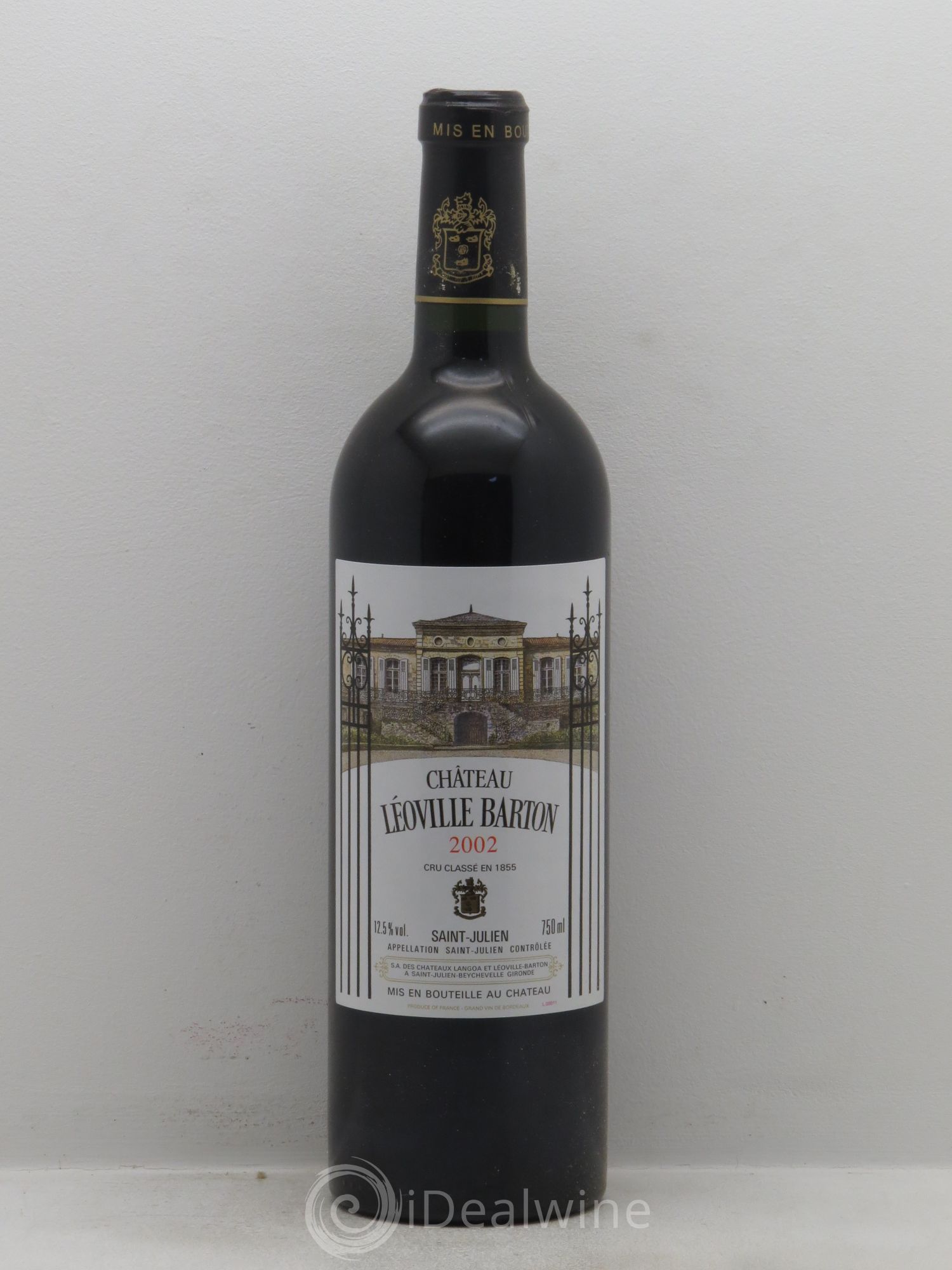 Château Léoville Barton 2ème Grand Cru Classé 2002 - Lot de 6 bouteilles - 0
