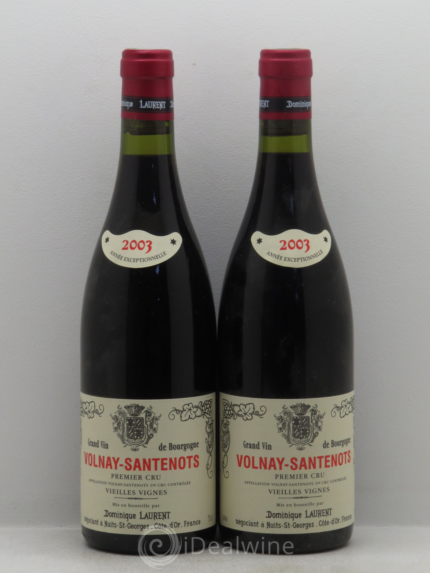 Volnay 1er Cru 2003 - Posten von 2 Flaschen - 0
