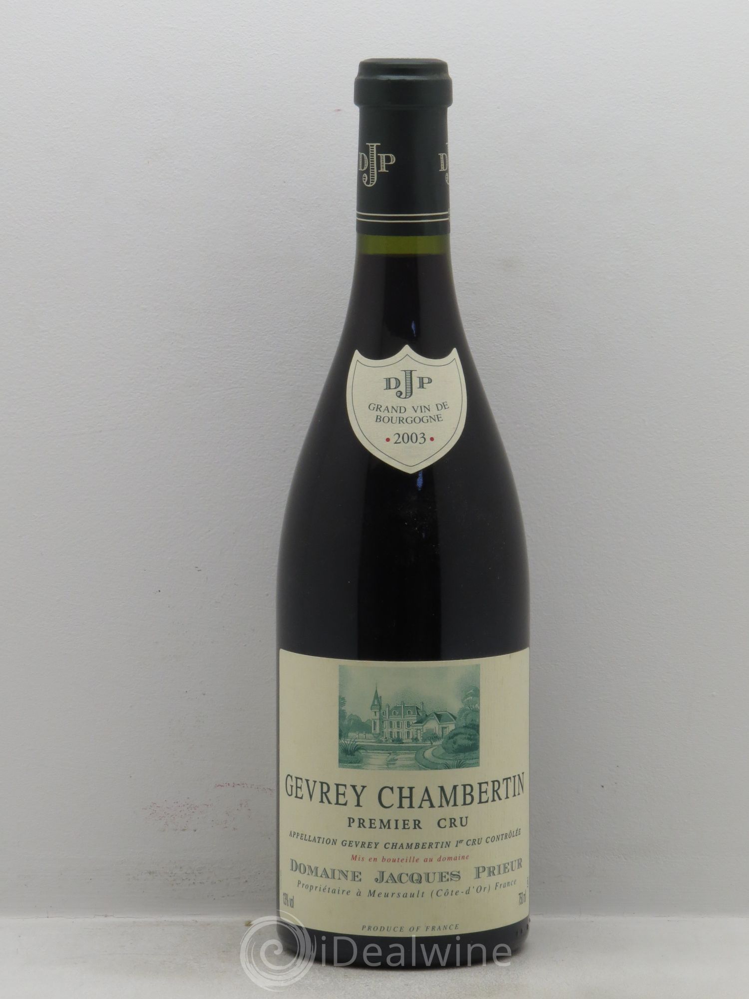 Gevrey-Chambertin 1er Cru Jacques Prieur 2003 - Lot de 1 bouteille - 0