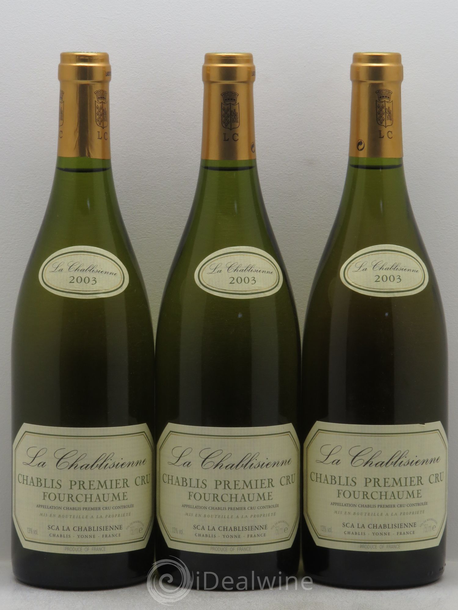 Chablis 1er Cru 2003 - Lot de 3 bouteilles - 0