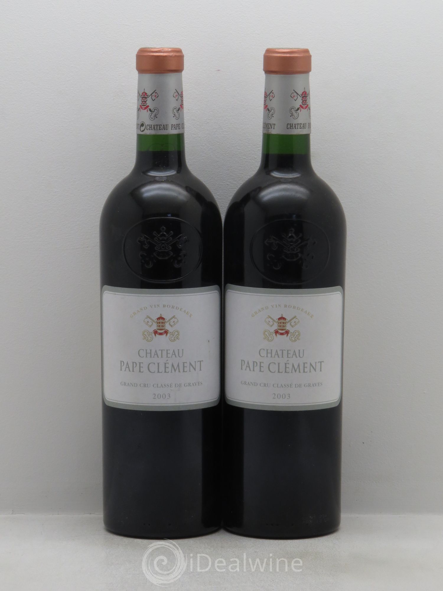 Château Pape Clément Cru Classé de Graves 2003 - Lot de 2 bouteilles - 0