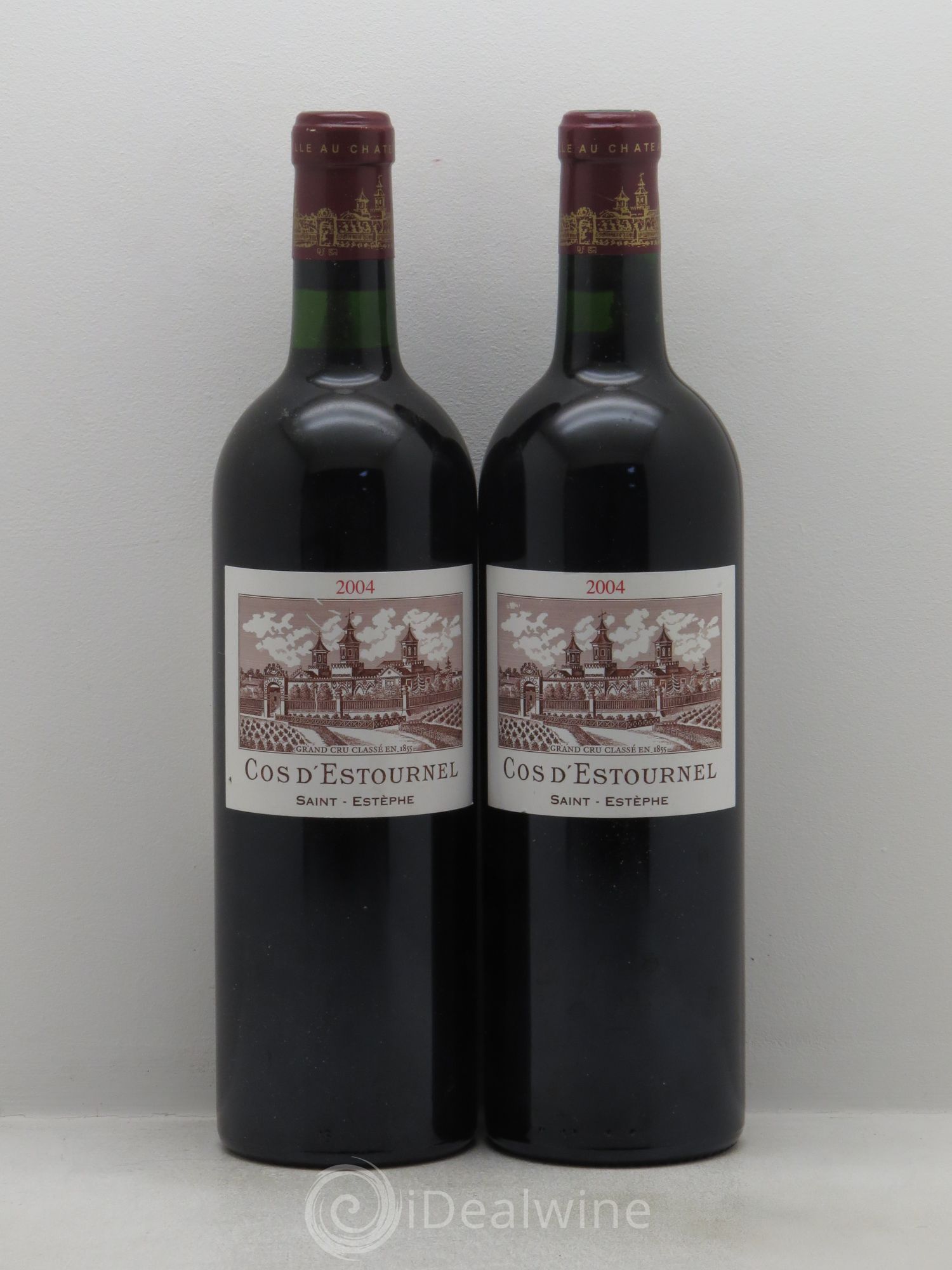 Cos d'Estournel 2ème Grand Cru Classé 2004 - Lot de 2 bouteilles - 0