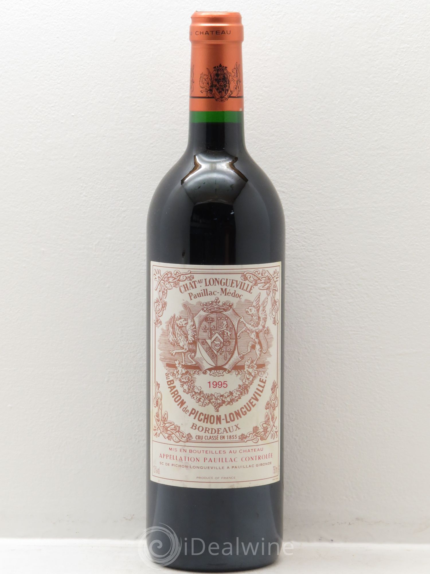 Pichon Longueville Baron 2ème Grand Cru Classé 1995 - Lot de 1 bouteille - 0