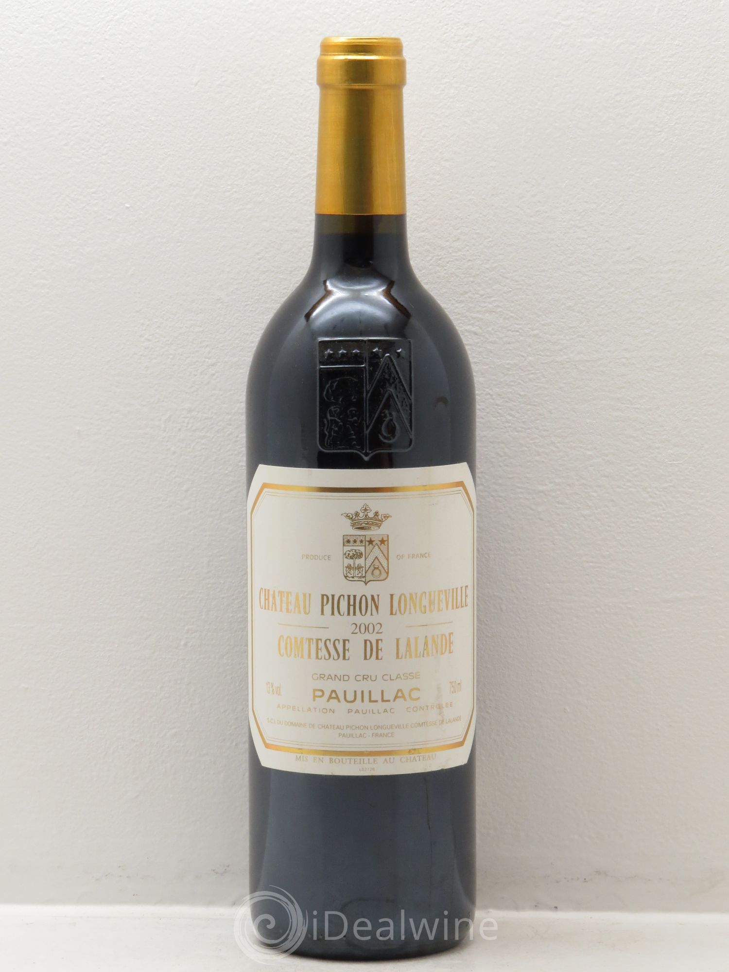 Château Pichon Longueville Comtesse de Lalande 2ème Grand Cru Classé 2002 - Lot de 1 bouteille - 0