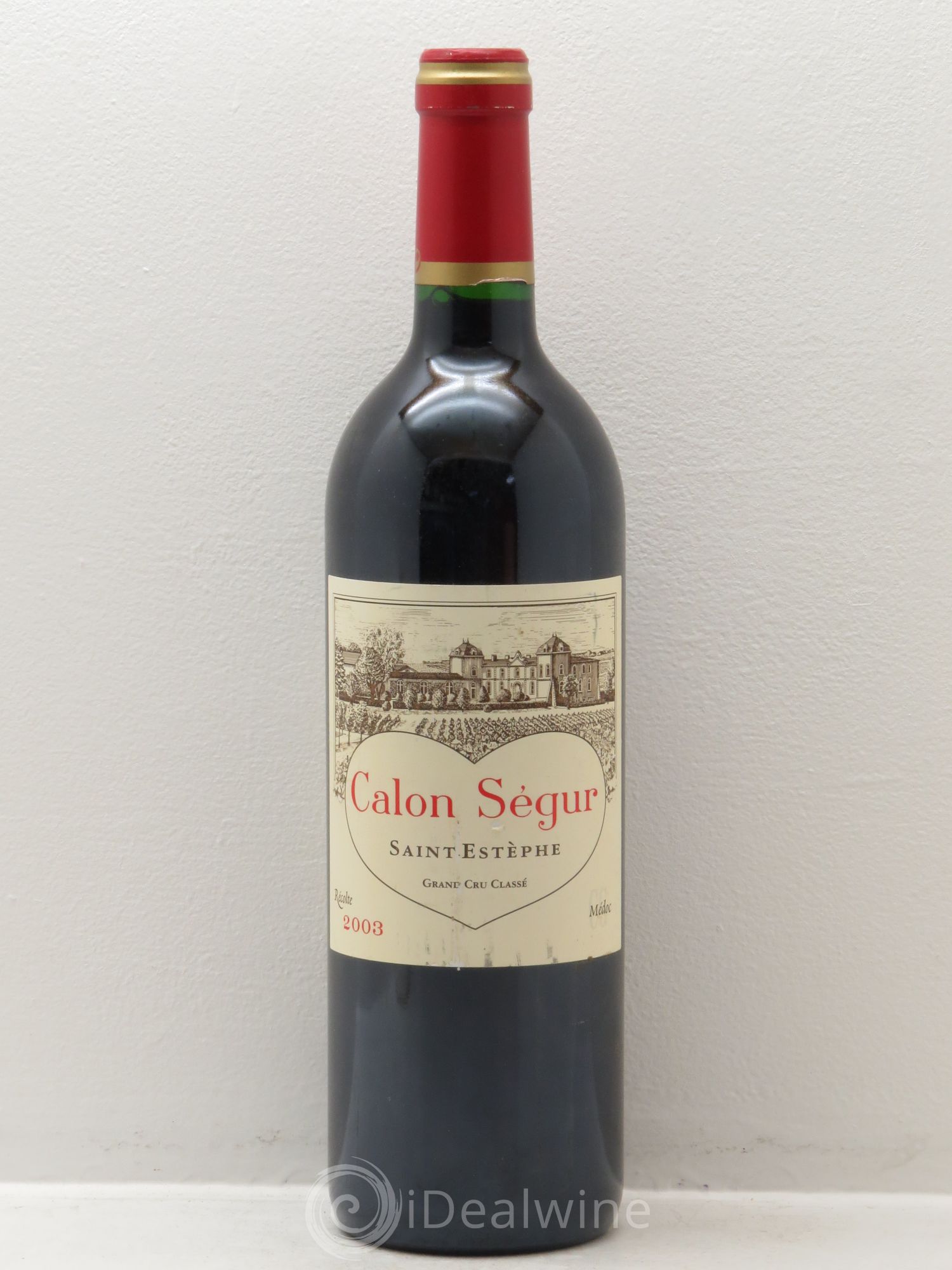 Château Calon Ségur 3ème Grand Cru Classé 2003 - Lot de 1 bouteille - 0