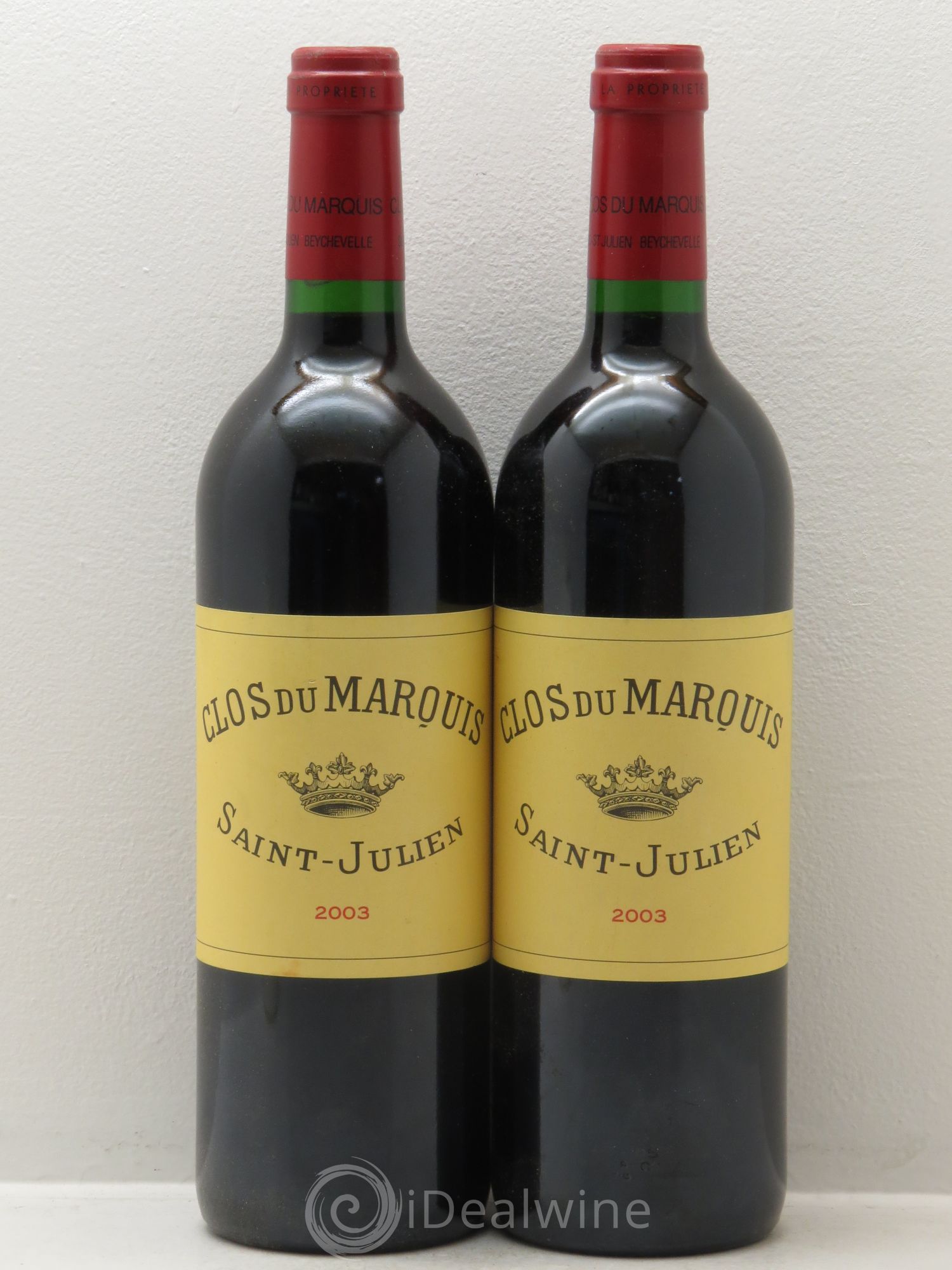Clos du Marquis 2003 - Lot de 2 bouteilles - 0
