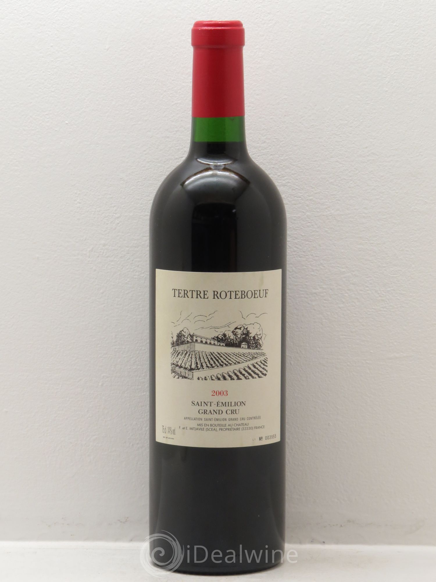 Château Tertre Roteboeuf 2003 - Posten von 1 Flasche - 0