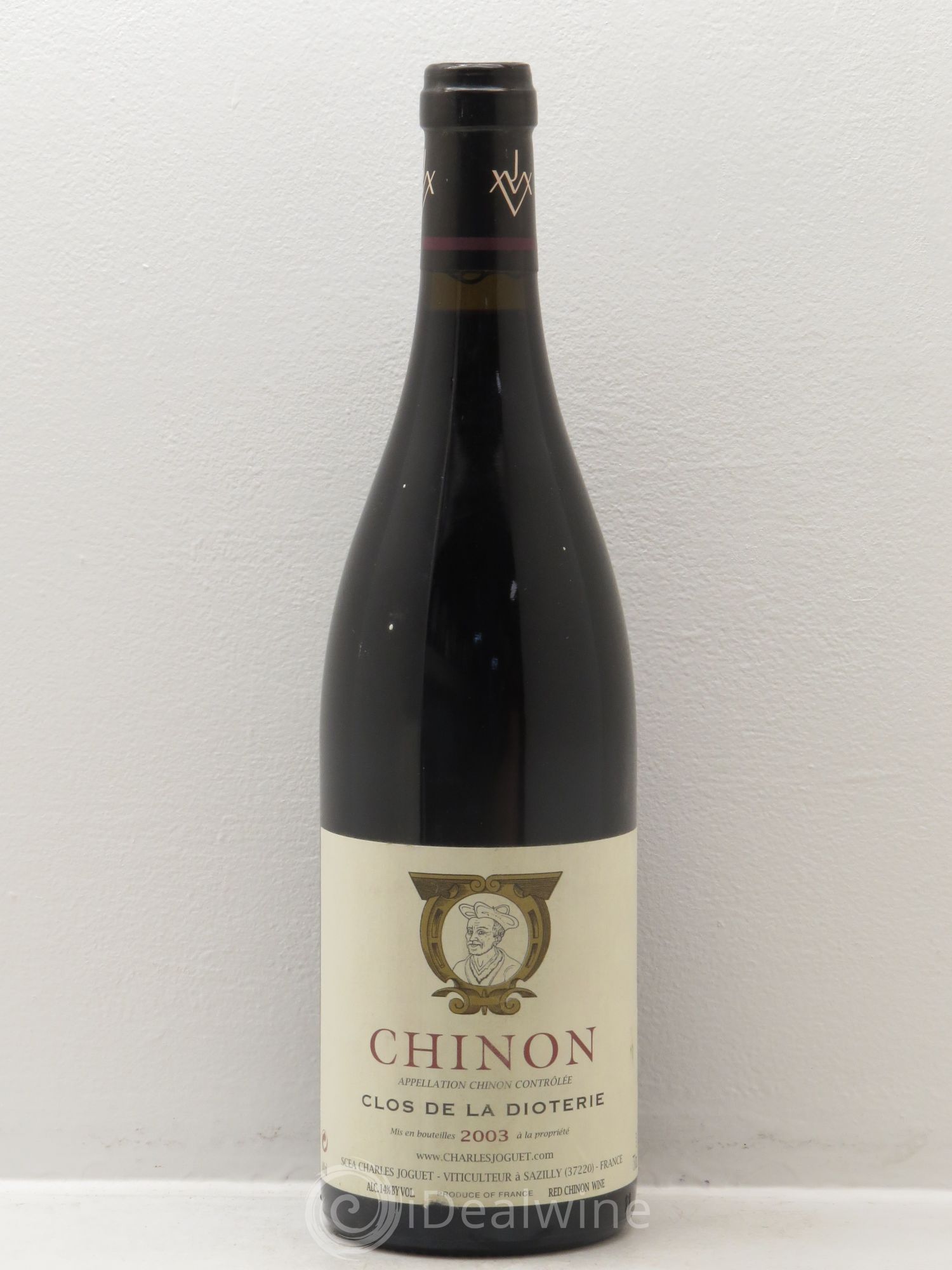 Chinon Clos de La Dioterie Charles Joguet 2003 - Lot de 1 bouteille - 0