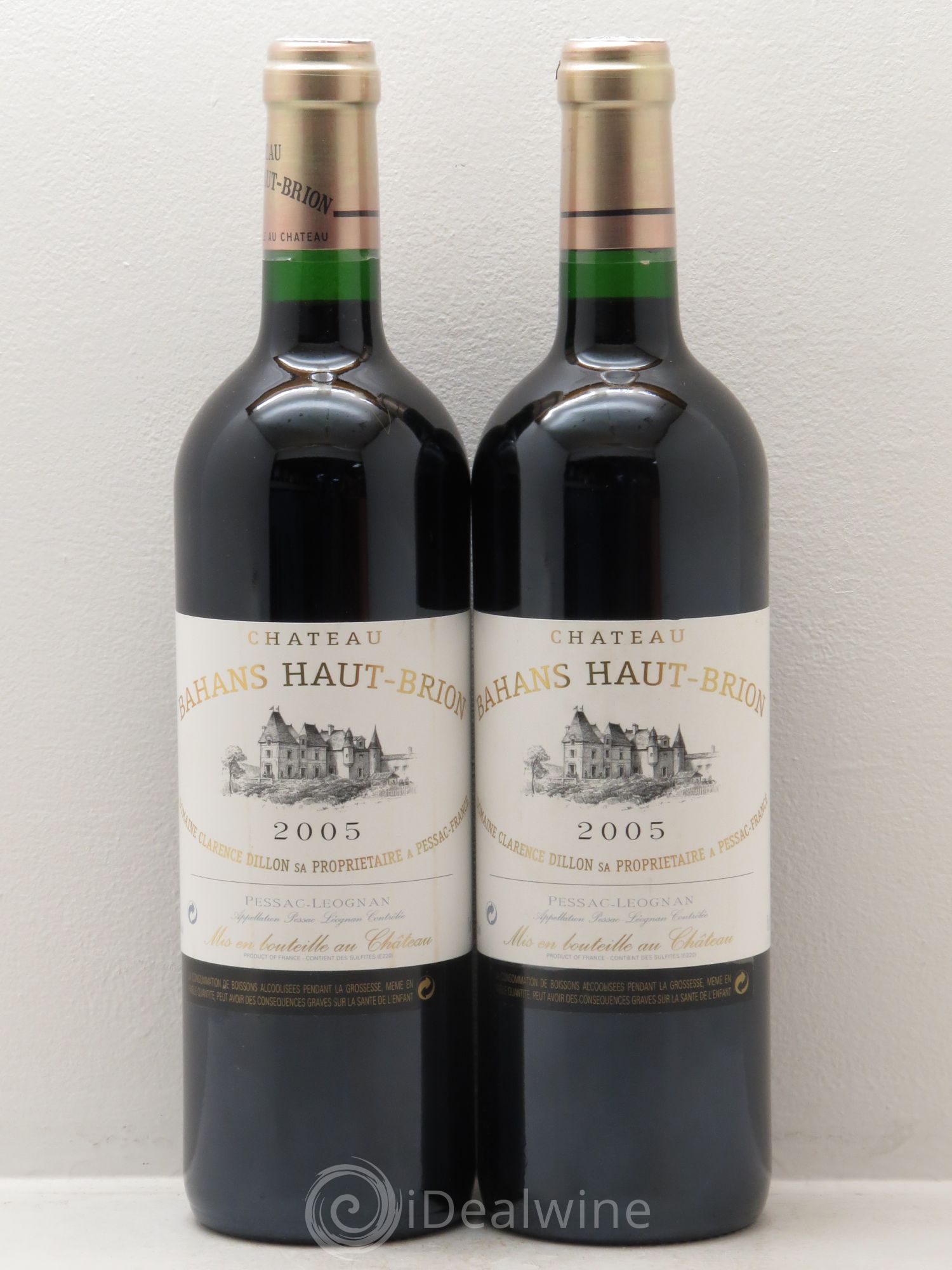 Clarence (Bahans) de Haut-Brion Second Vin 2005 - Lot de 2 bouteilles - 0