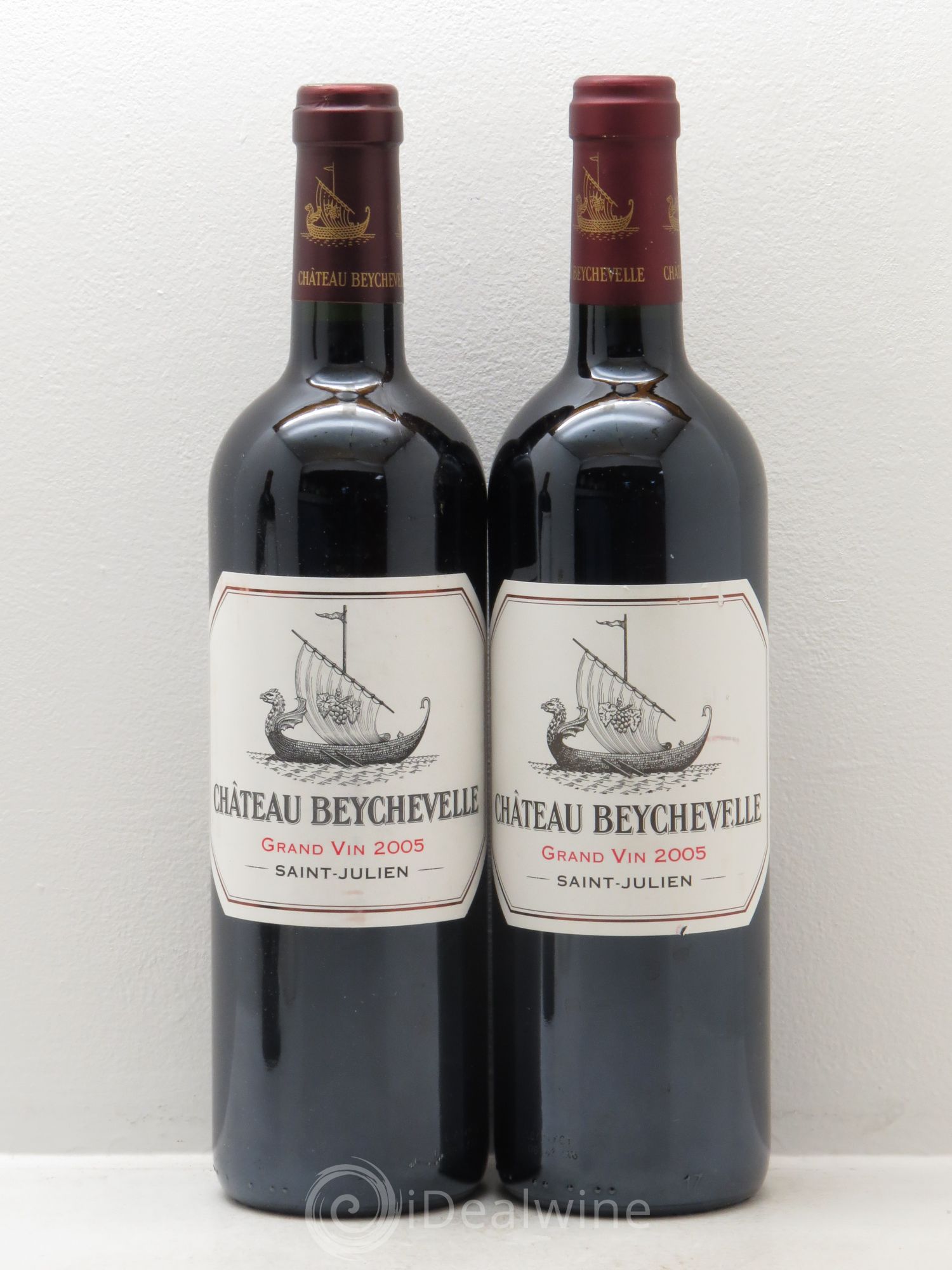 Château Beychevelle 4ème Grand Cru Classé 2005 - Lot de 2 bouteilles - 0
