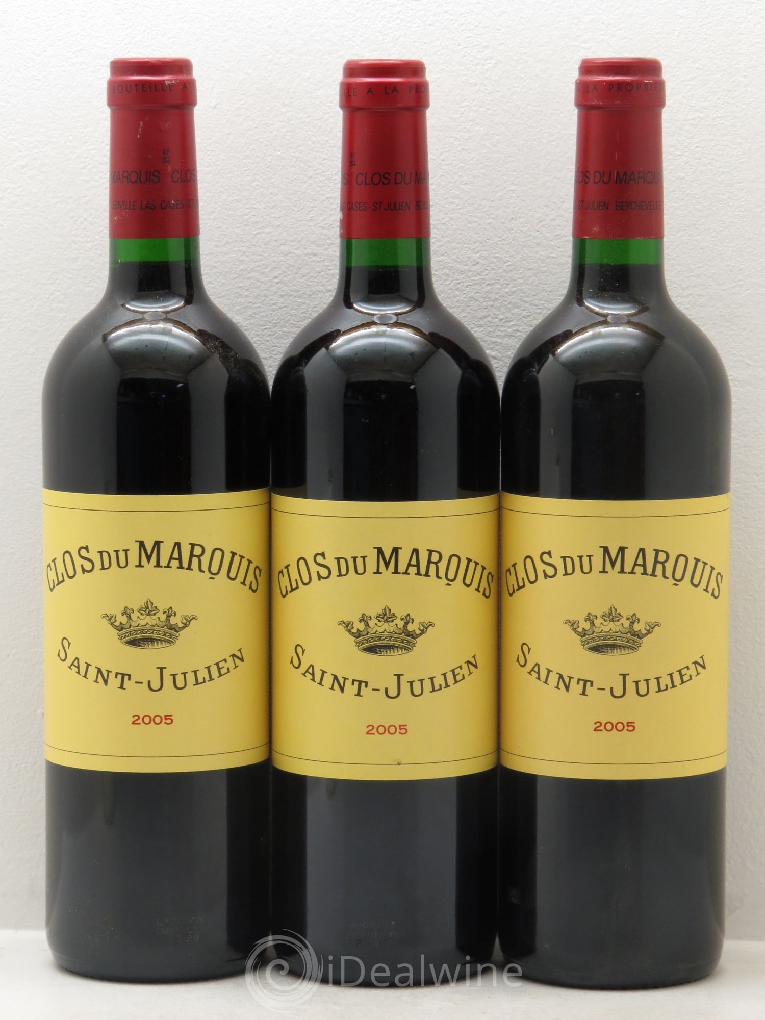 Clos du Marquis 2005 - Lot de 3 bouteilles - 0
