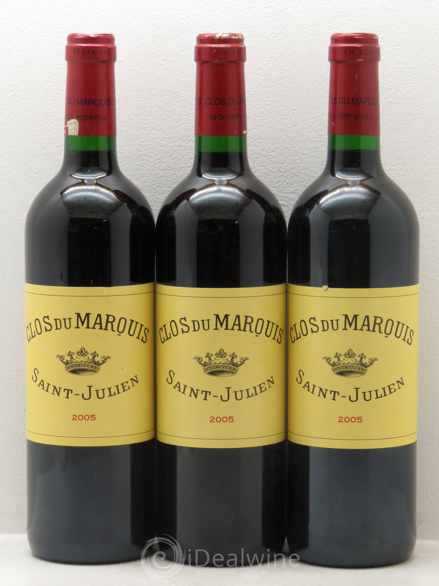 Clos du Marquis 2005 - Lot de 3 bouteilles - 0