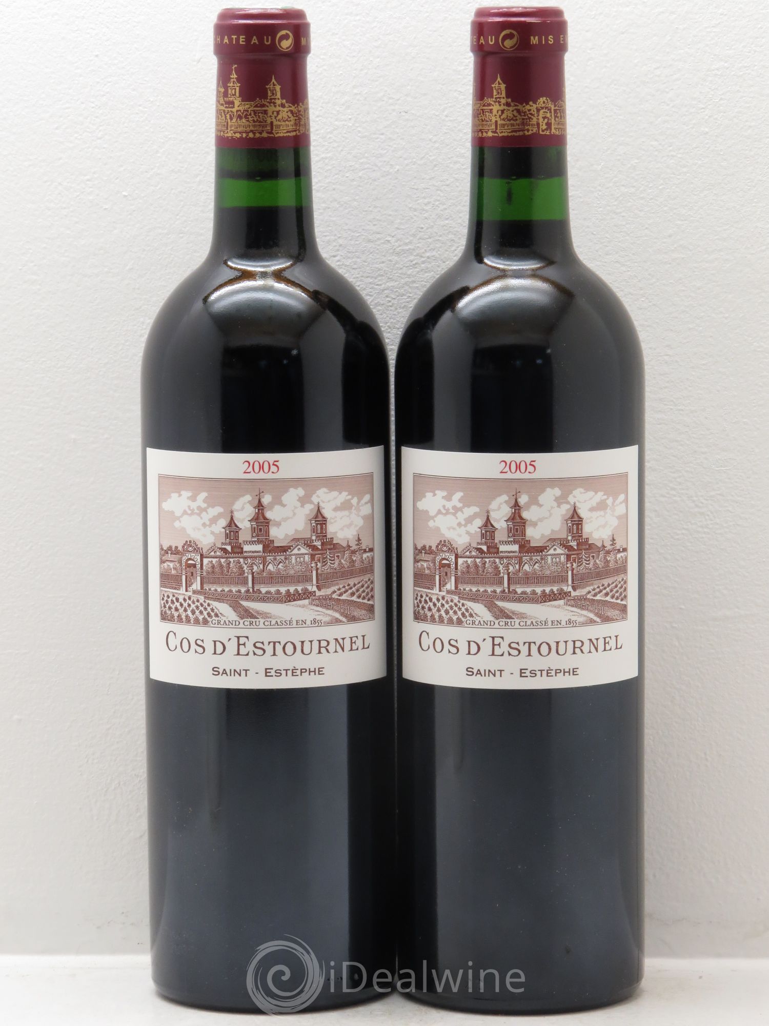 Cos d'Estournel 2ème Grand Cru Classé 2005 - Lot de 2 bouteilles - 0
