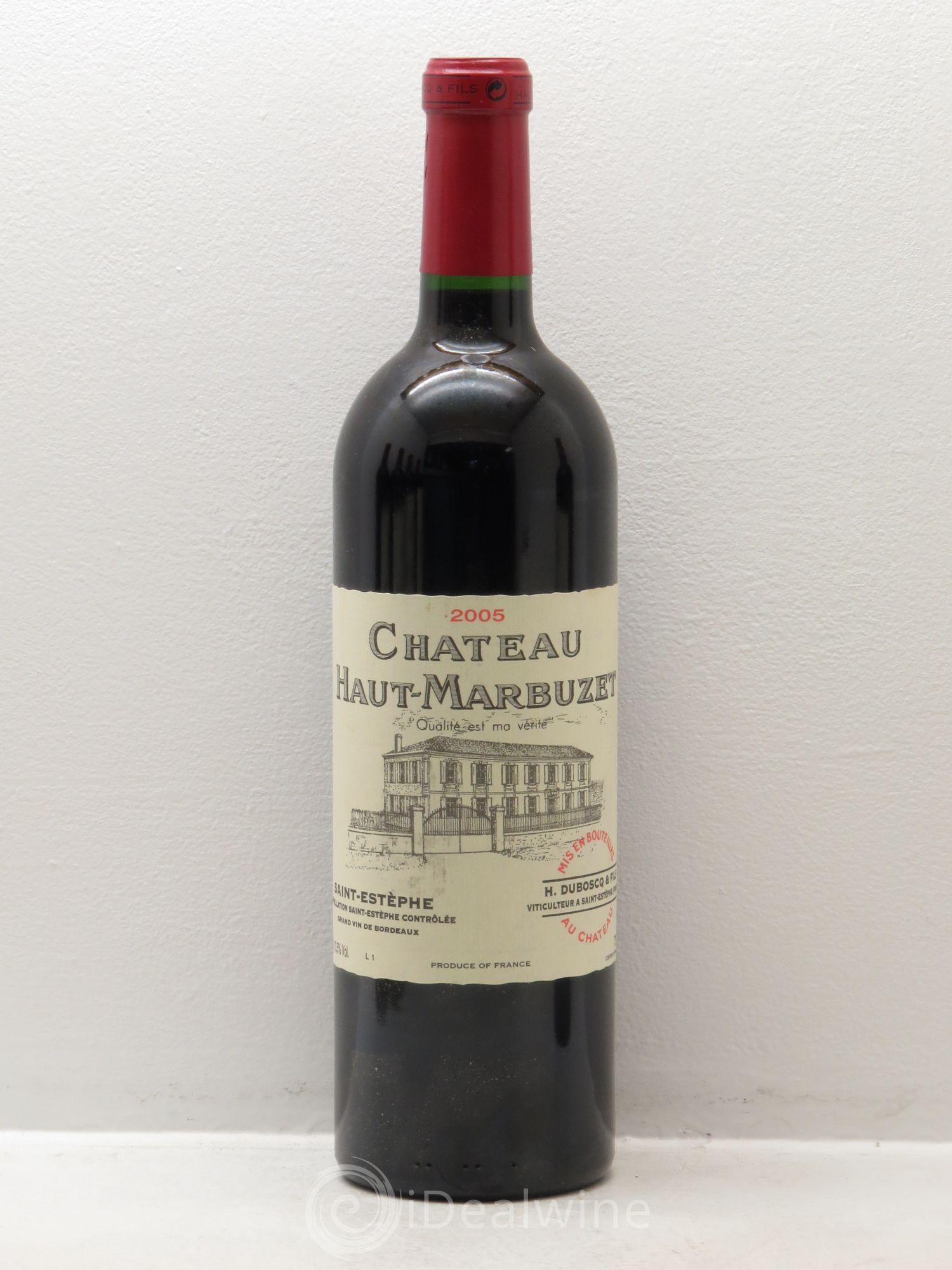 Château Haut Marbuzet 2005 - Lot de 6 bouteilles - 0