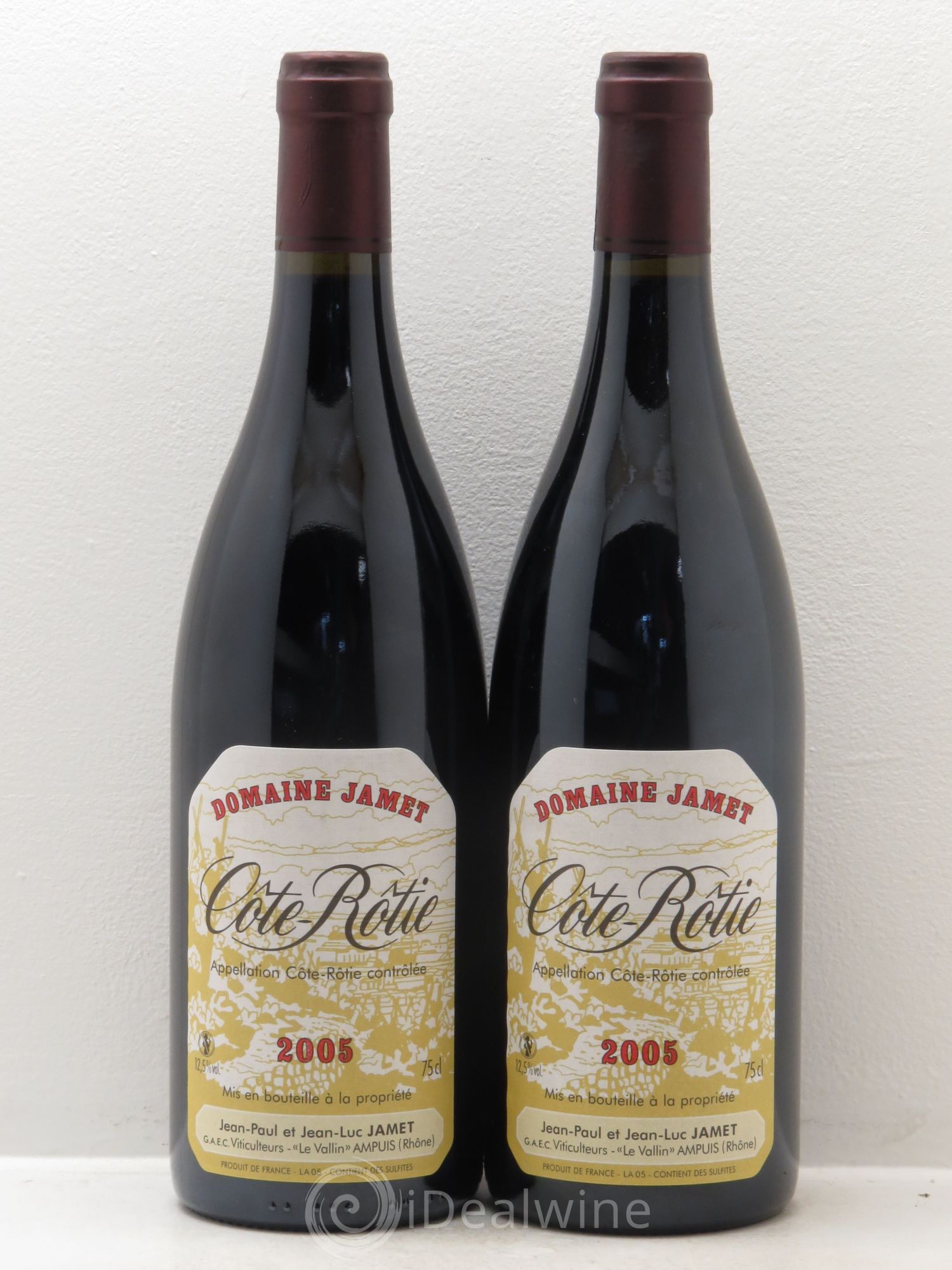 Côte-Rôtie Jamet (Domaine) 2005 - Lot de 2 bouteilles - 0