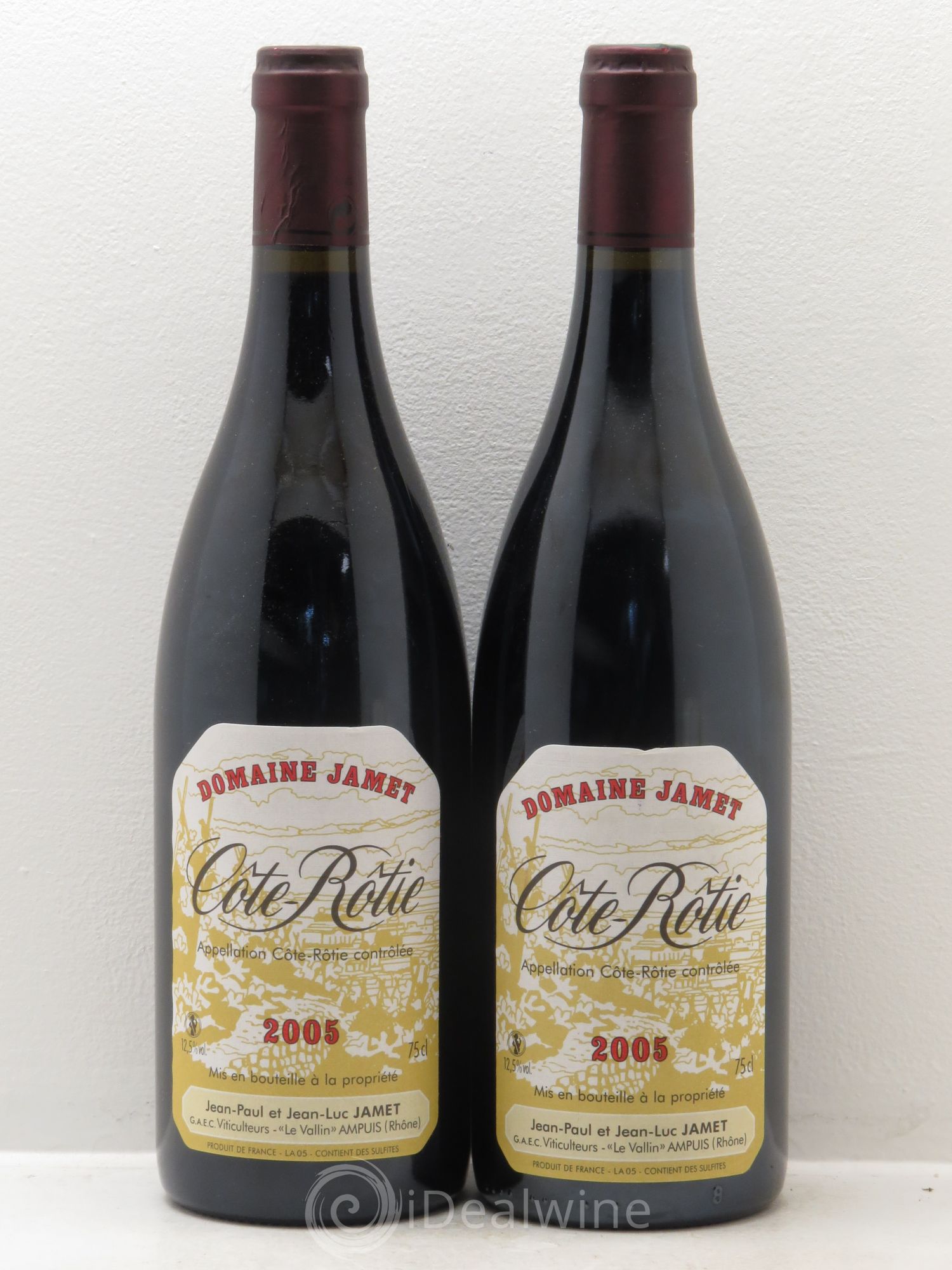 Côte-Rôtie Jamet (Domaine) 2005 - Lot de 2 bouteilles - 0