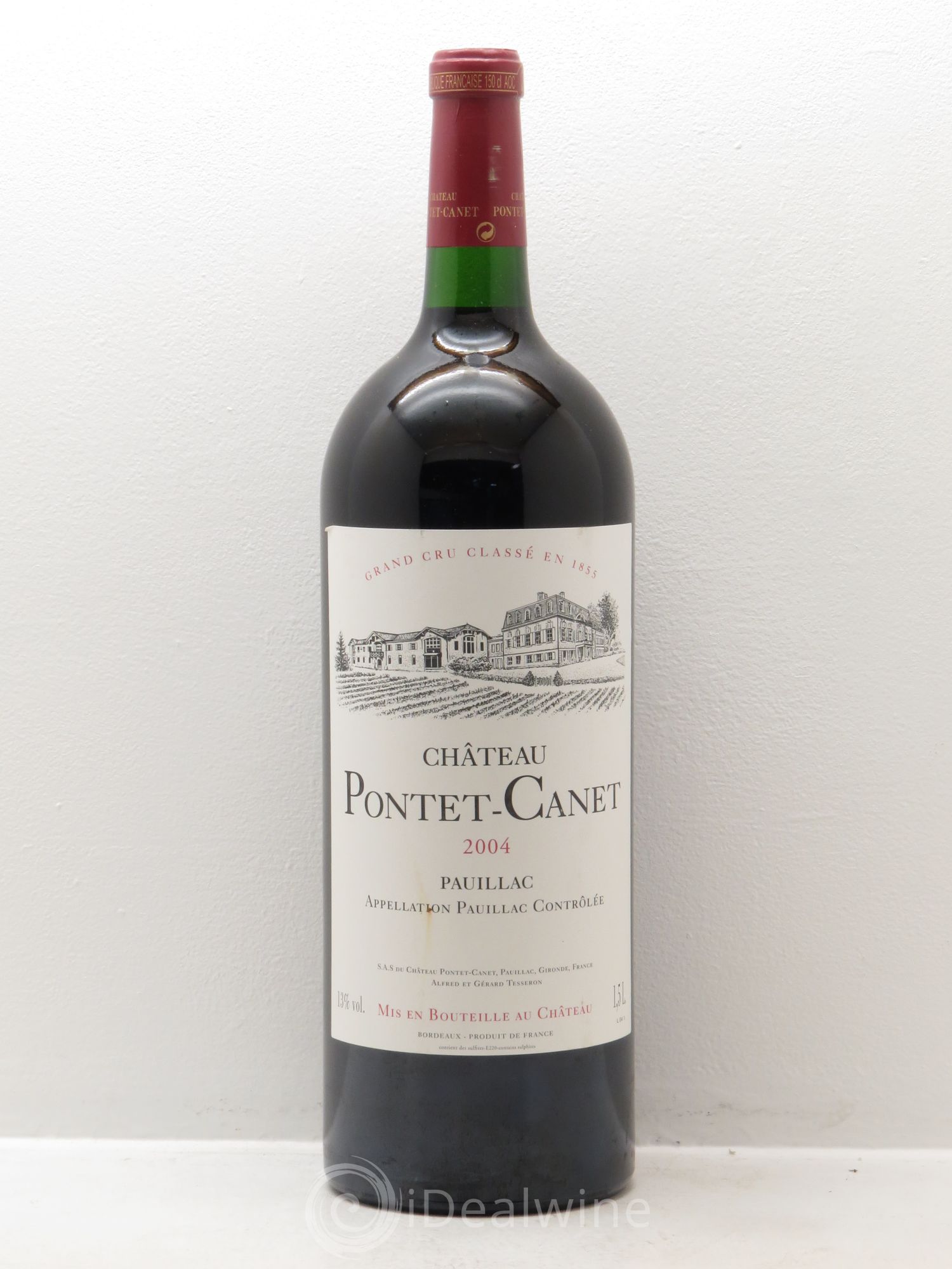 Château Pontet Canet 5ème Grand Cru Classé 2004 - Lot de 1 magnum - 0