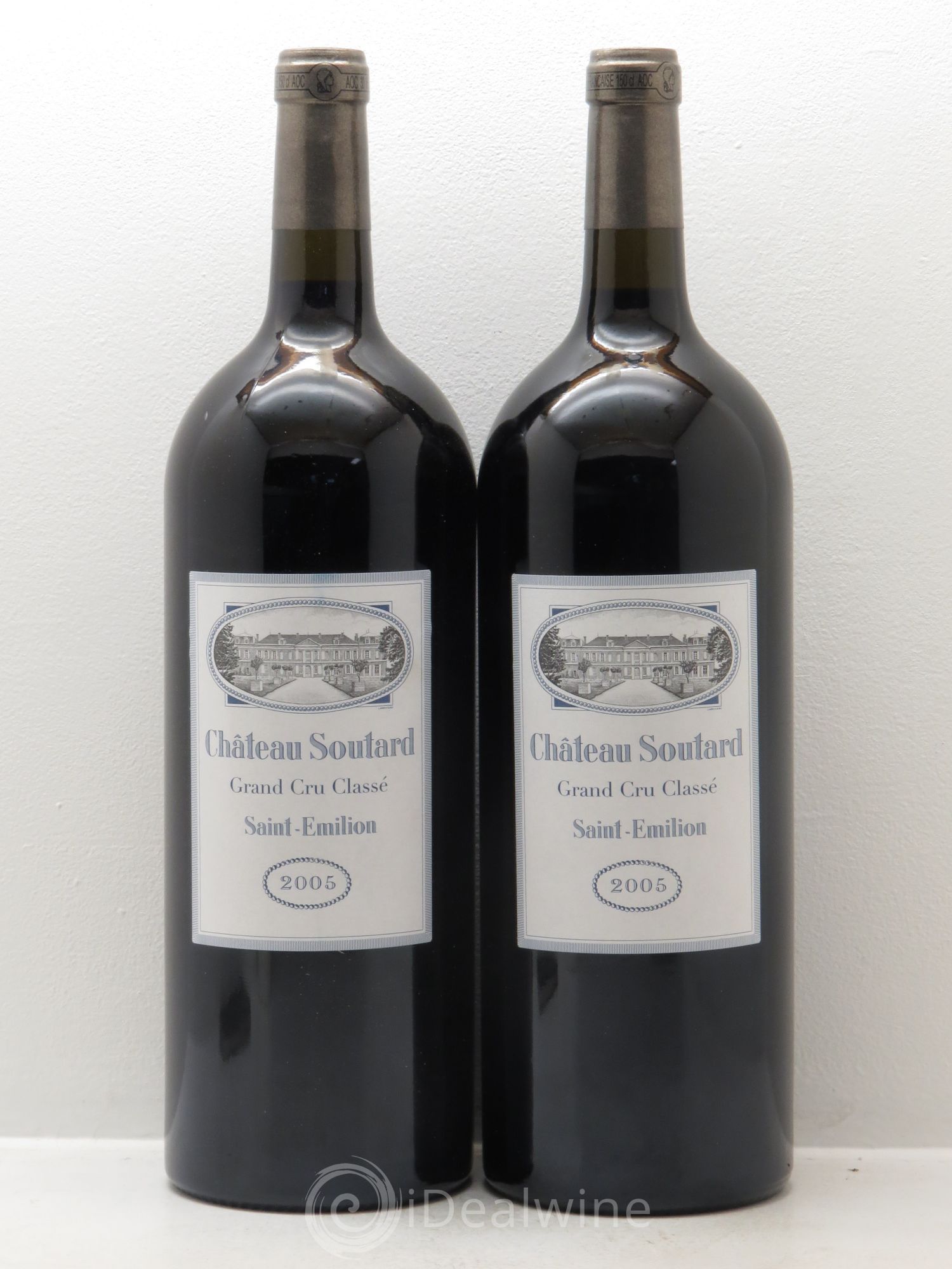 Château Soutard Grand Cru Classé 2005 - Lot de 2 magnums - 0