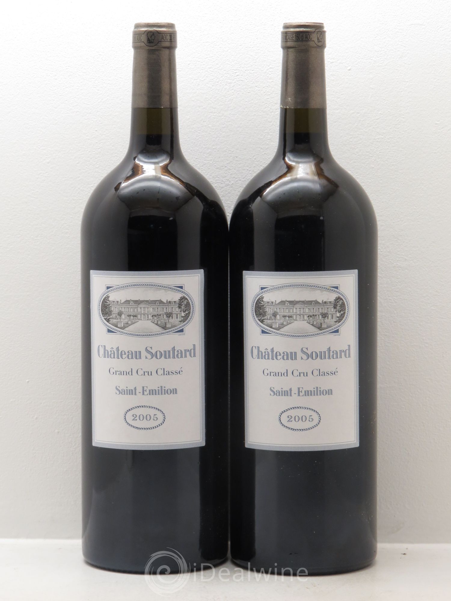 Château Soutard Grand Cru Classé 2005 - Lot de 2 magnums - 0
