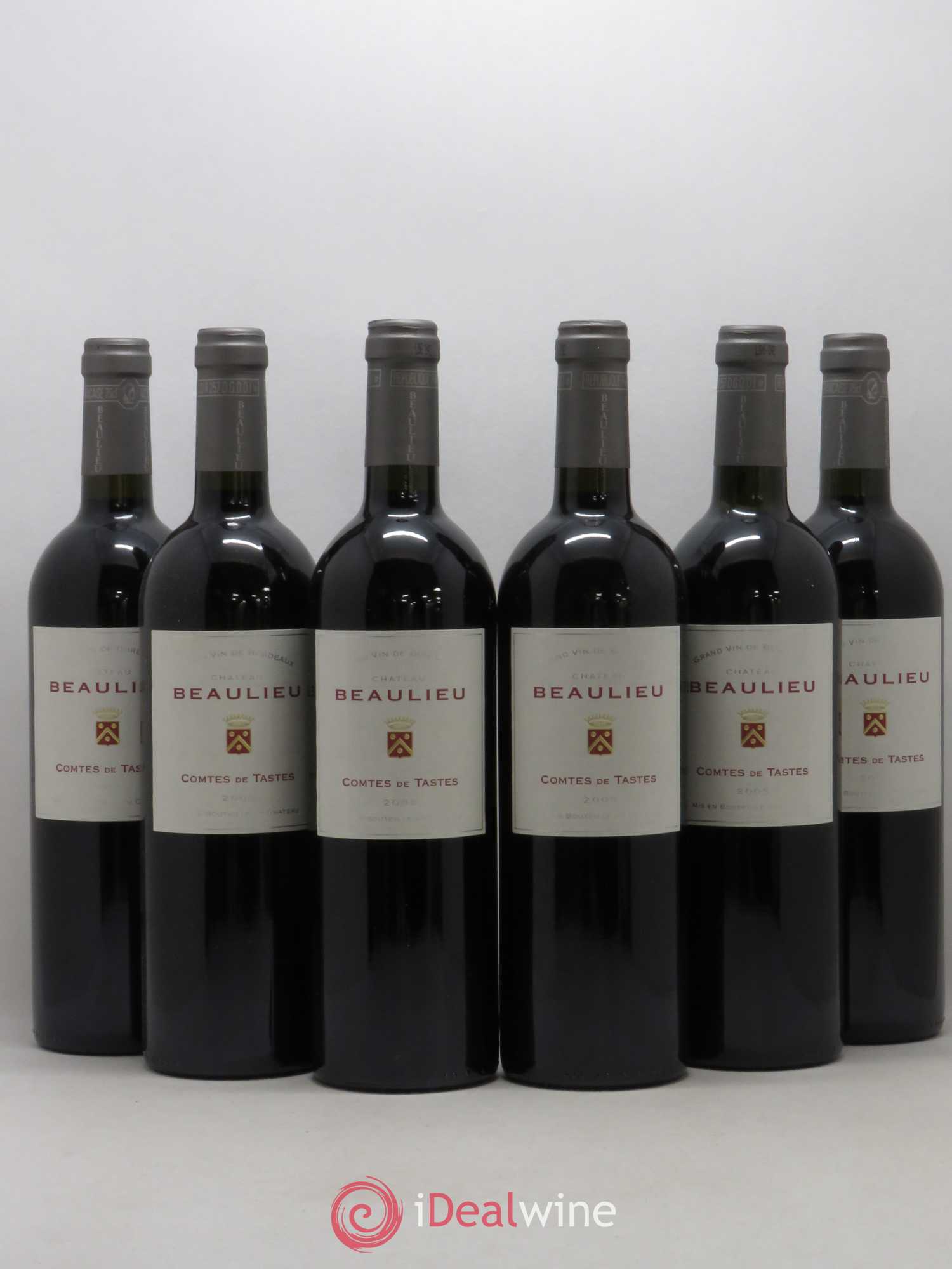 Bordeaux Beaulieu Comtes de Taste 2005 - Posten von 6 Flaschen - 0
