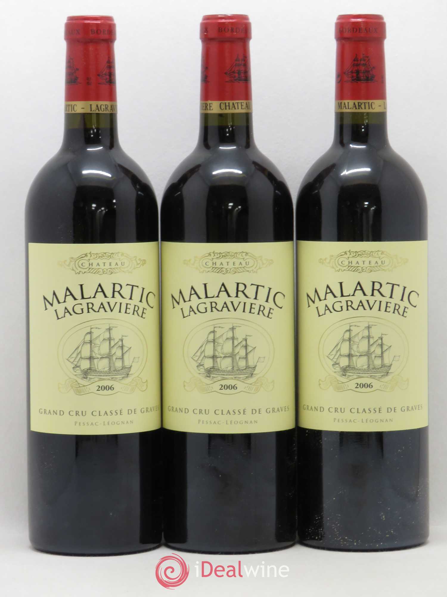 Château Malartic-Lagravière Cru Classé de Graves 2006 - Lot de 6 bouteilles - 2