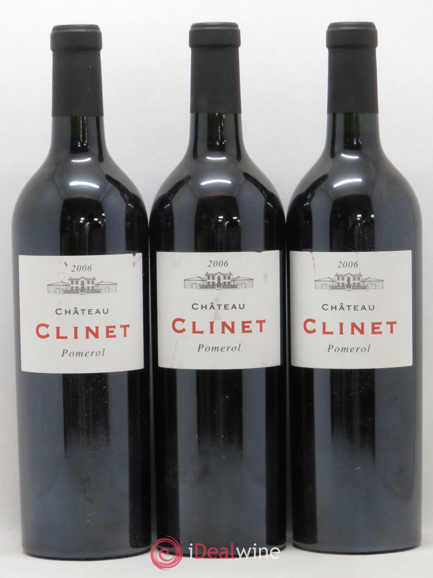 Château Clinet 2006 - Posten von 3 Flaschen - 0