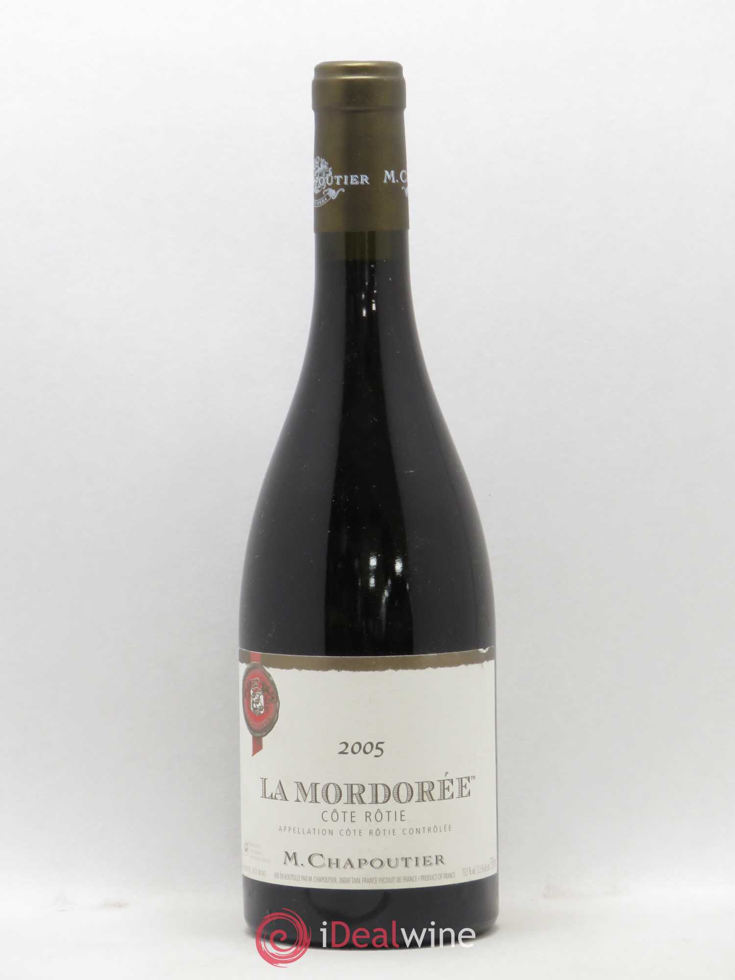 Côte-Rôtie La Mordorée Chapoutier 2005 - Lot de 1 bouteille - 0