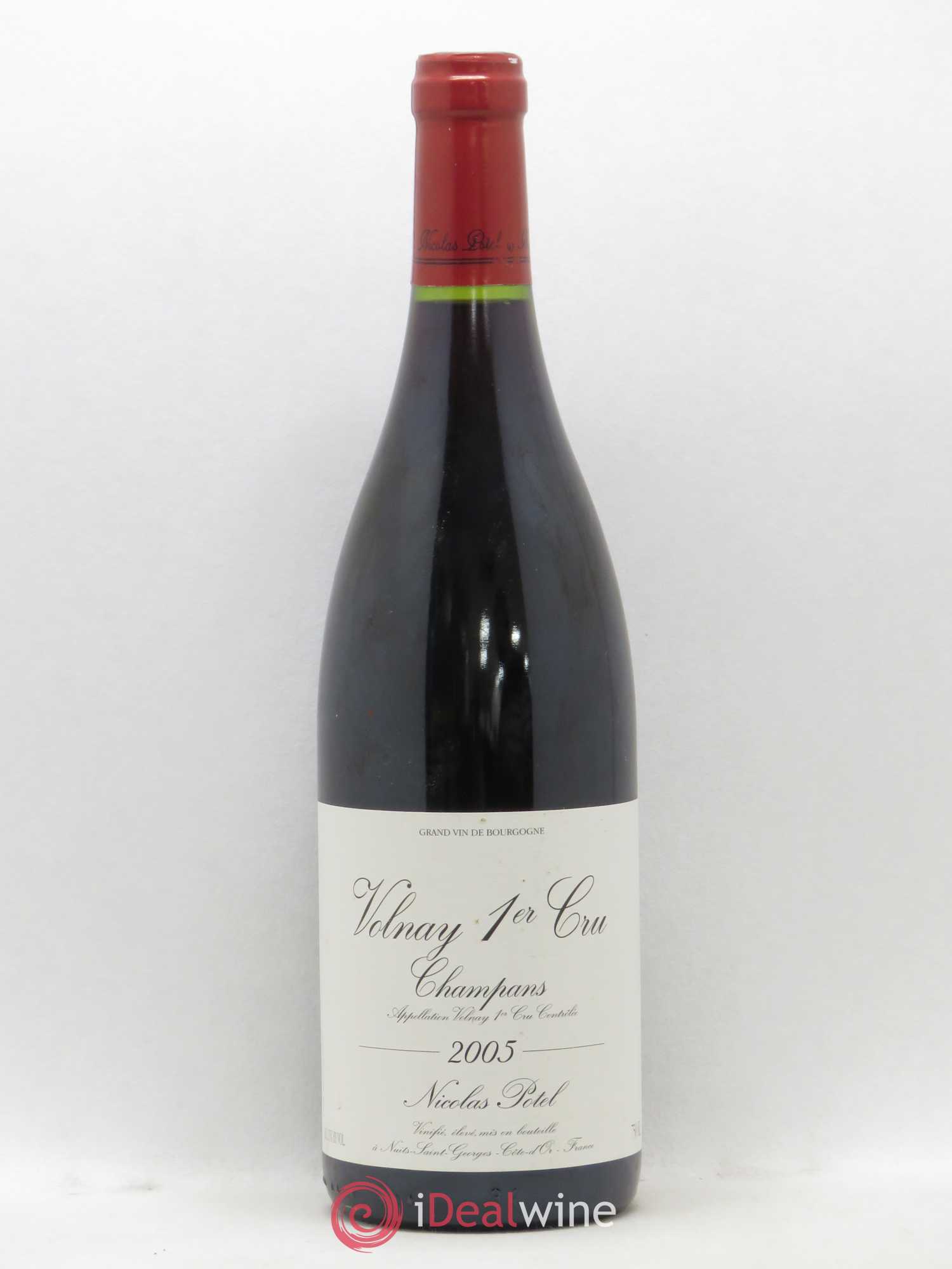 Volnay 1er Cru Champamps Potel 2005 - Lot de 1 bouteille - 0