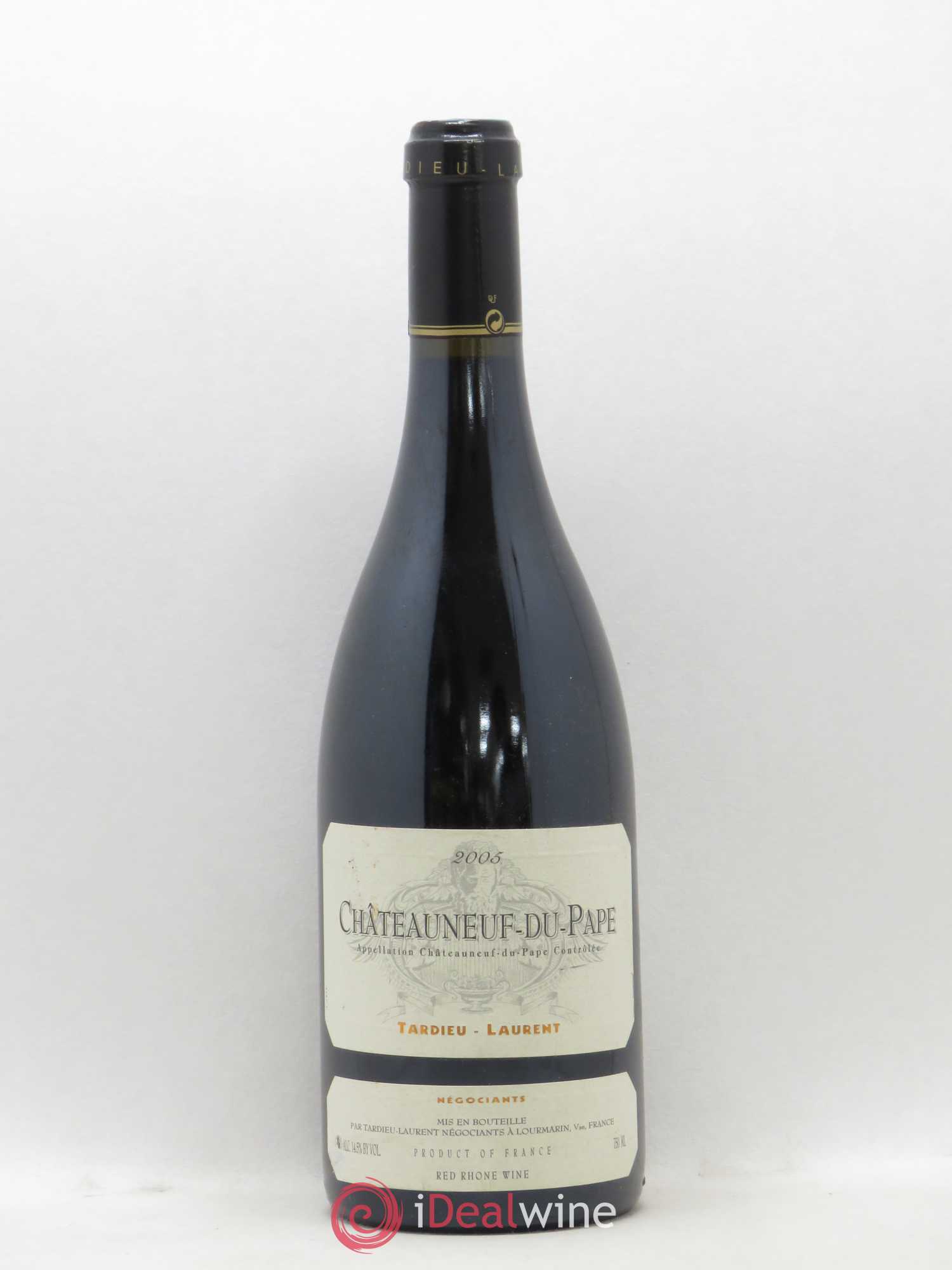 Châteauneuf-du-Pape Domaine Tardieu-Laurent Famille Tardieu (sans prix de réserve) 2005 - Lot de 1 bouteille - 0